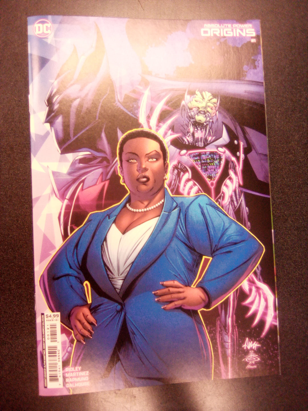 Absolute Power Origins #1 (Of 3) Cover C Alitha Martinex & Danny Miki Card Stock Variant