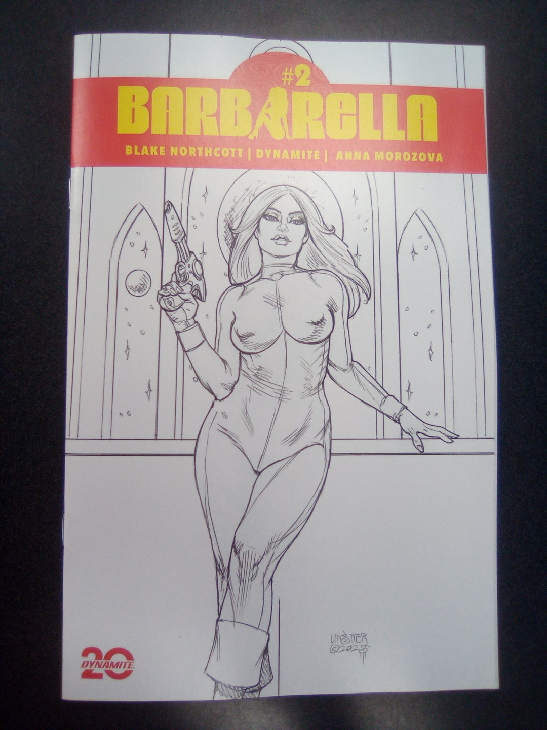 Barbarella #2 Cover I 15 Copy Variant Edition Linsner Line Art