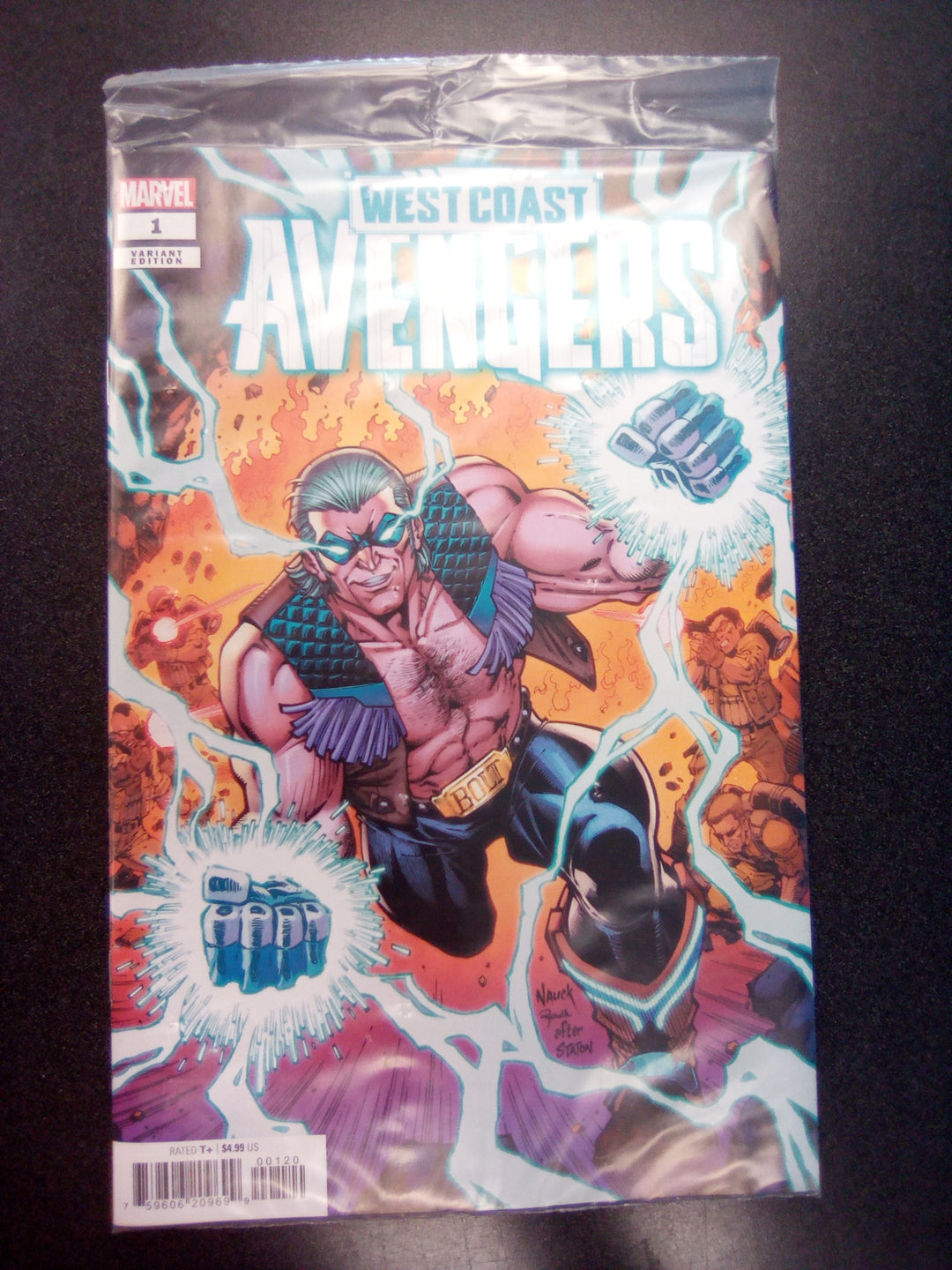 West Coast Avengers #1 Todd Nauck Thank You Polybagged Variant