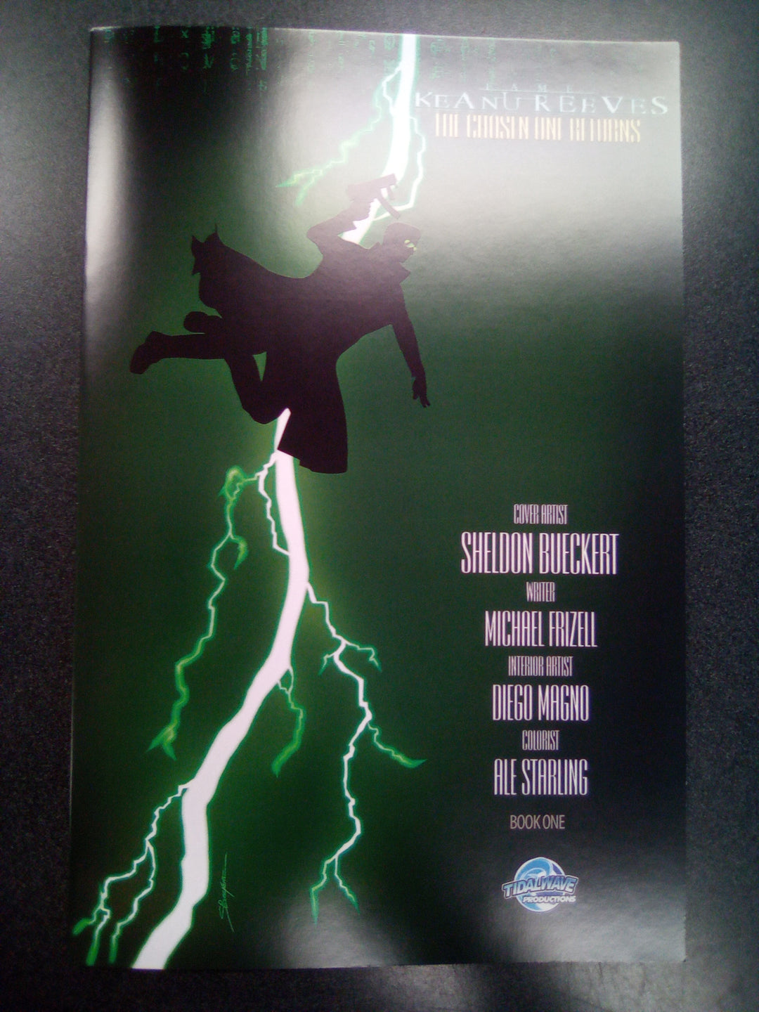 Fame: Keanu Reeves #1 Sheldon Bueckert Dark Knight Returns Homage Trade Dress Variant