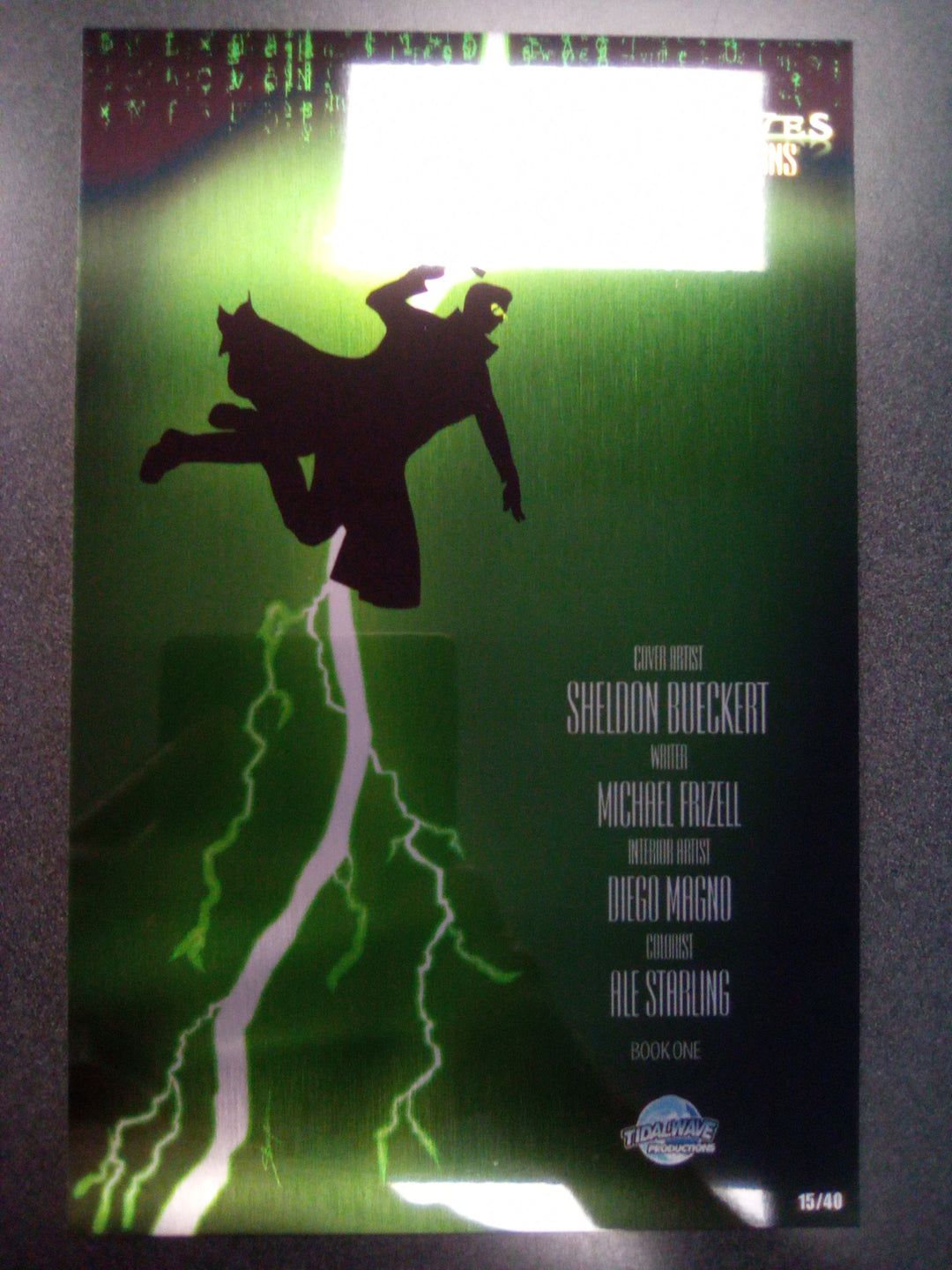 Fame: Keanu Reeves #1 Sheldon Bueckert Dark Knight Returns Homage Metal Trade Dress Variant