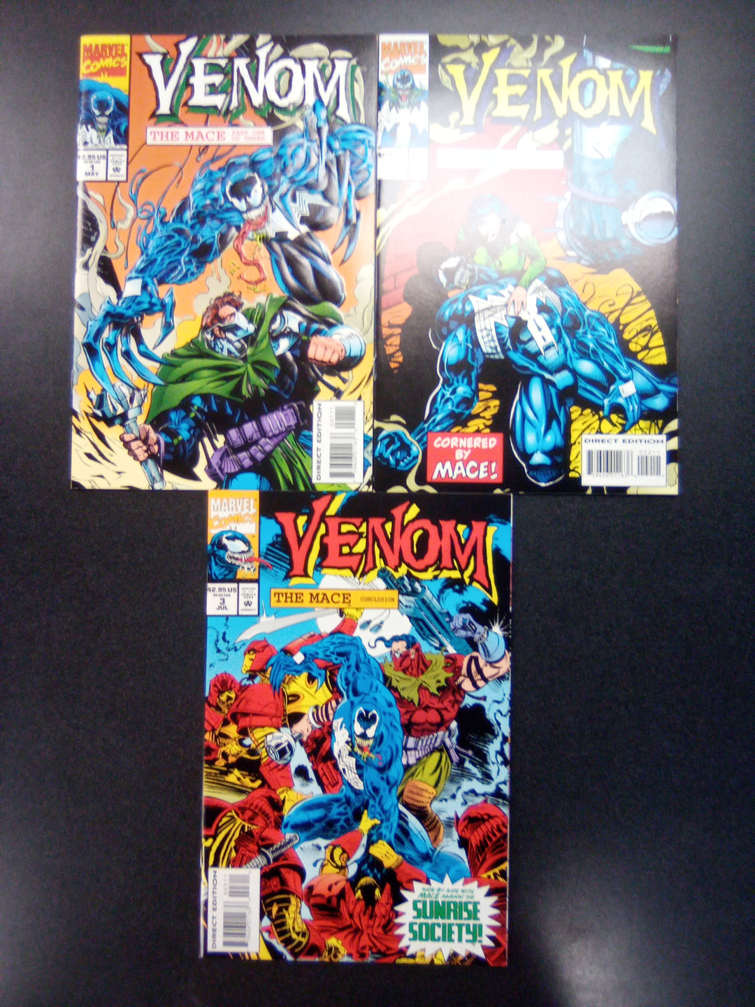 Venom The Mace #1 - 3 Set (1994) NM
