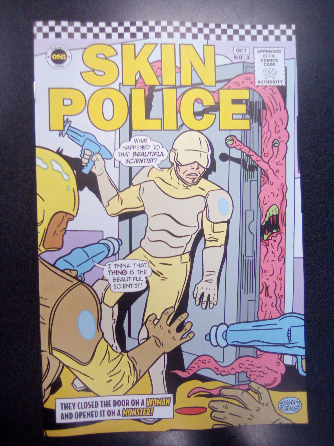 Skin Police #3 (Of 4) Cover C Inc 1:20 Shaky Kane Silver Age Variant