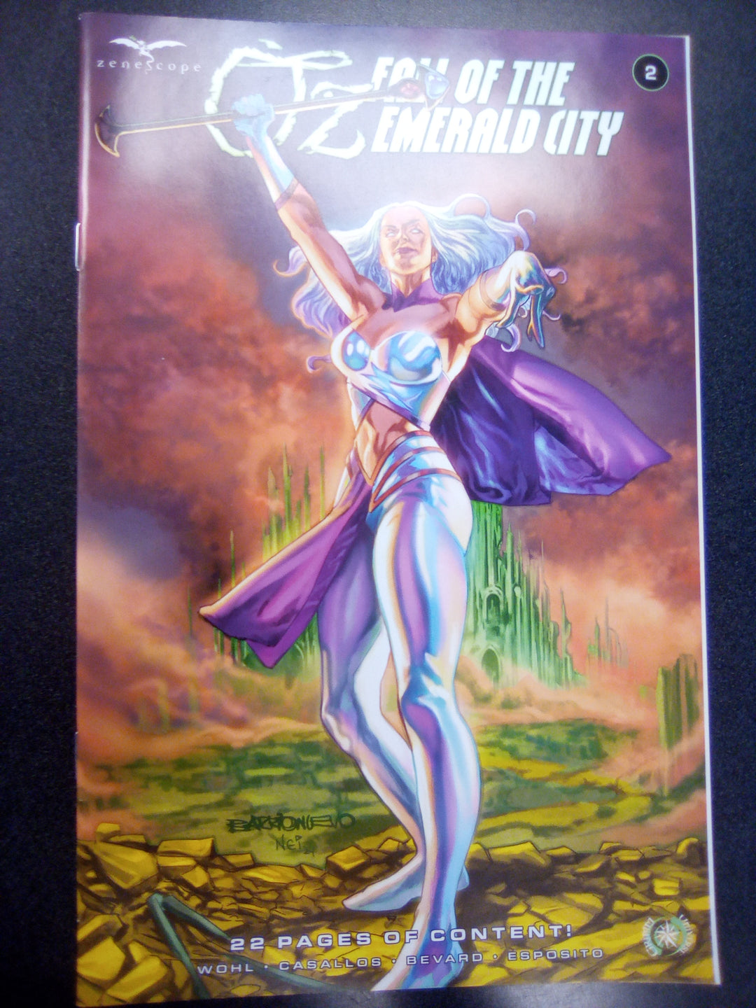 Oz Fall Of Emerald City #2 (Of 3) Cover A Al Barrionuevo