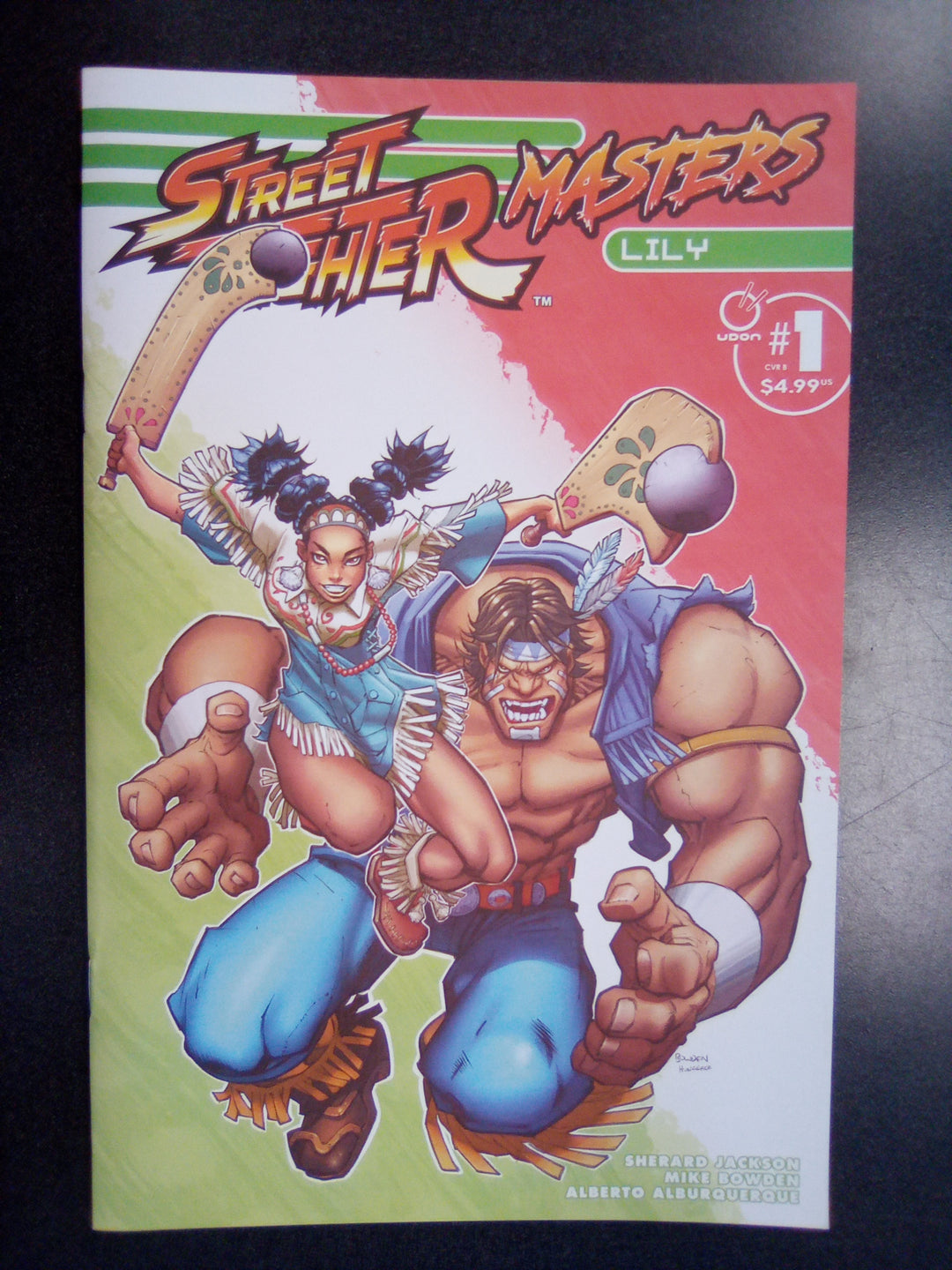 Street Fighter Masters Lily #1 Cover B Bowden