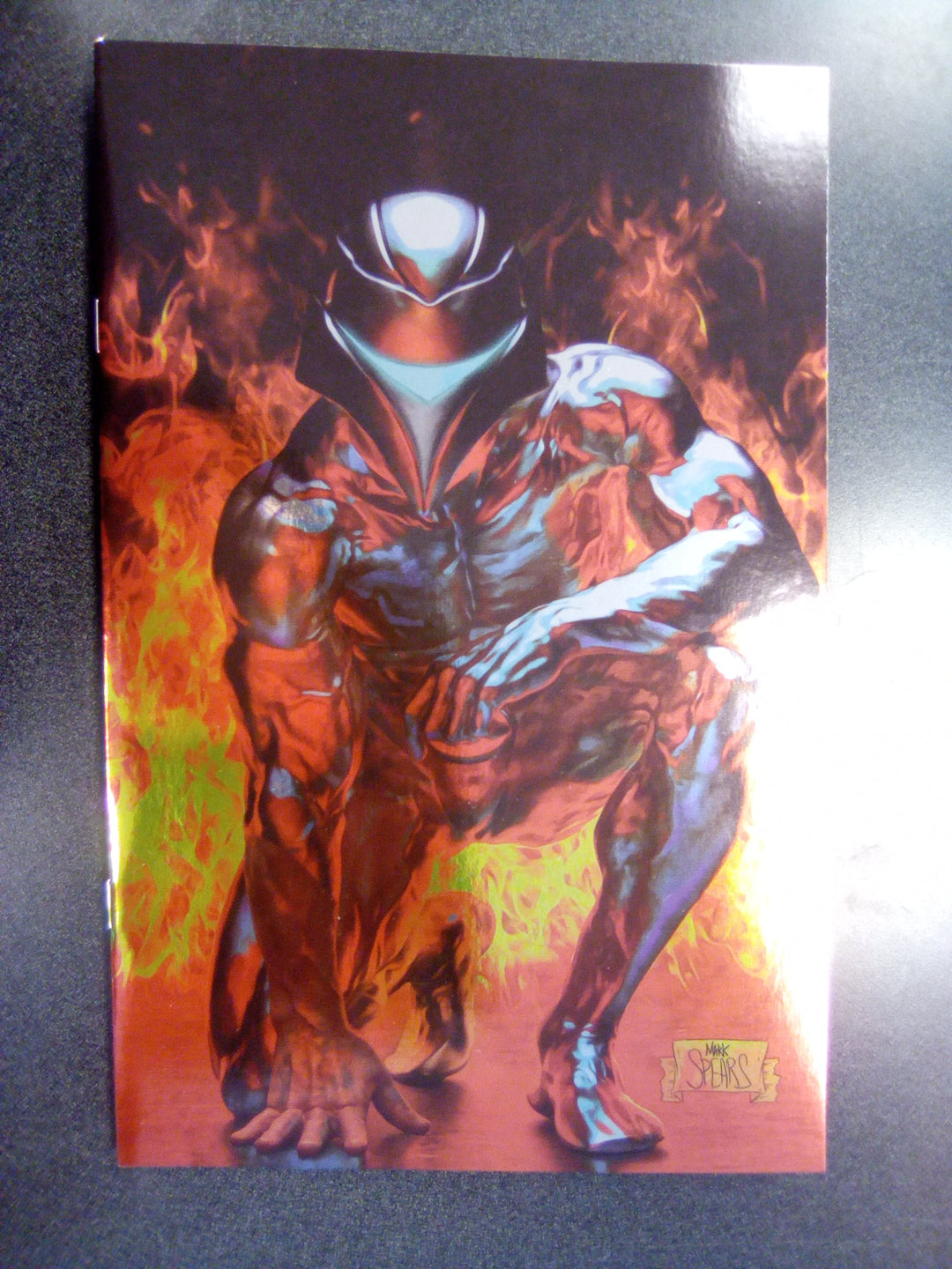 Silverhawks #1 Cover Zs 1:10 Spears Virgin Foil Variant