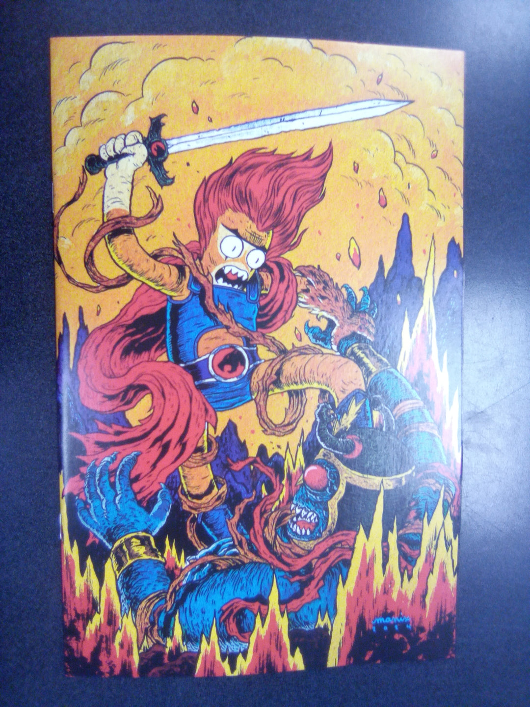 Thundercats #12 Cover Q 1:20 Manix Virgin Variant