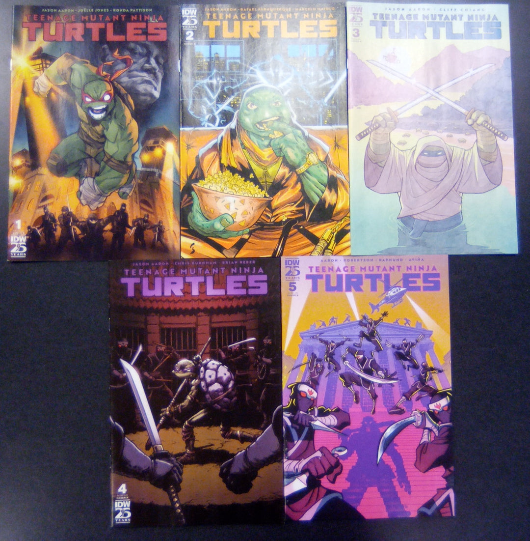Teenage Mutant Ninja Turtles 2024 #1 - 5 Cover B Set