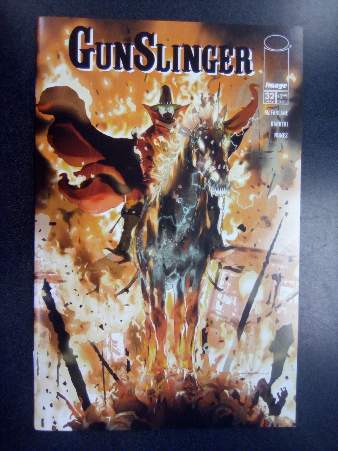 Gunslinger Spawn #32 Cover B Keron Grant Variant