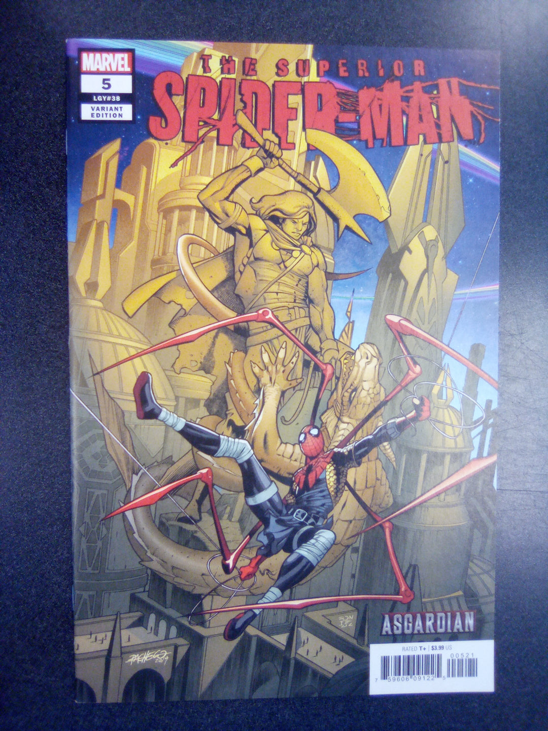 Superior Spider-Man #5 Pacheco Asgardian Variant