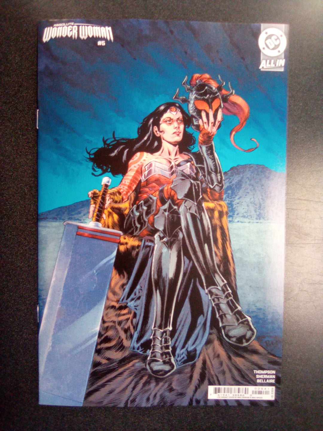 Absolute Wonder Woman #5 Cover D 1 in 25 Mike Perkins Card Stock Variant
