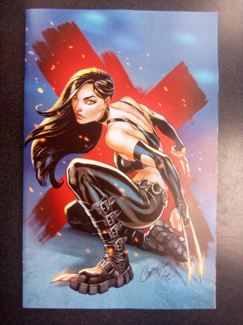 Laura Kinney Wolverine #1 1:100 J. Scott Campbell Virgin Variant cover