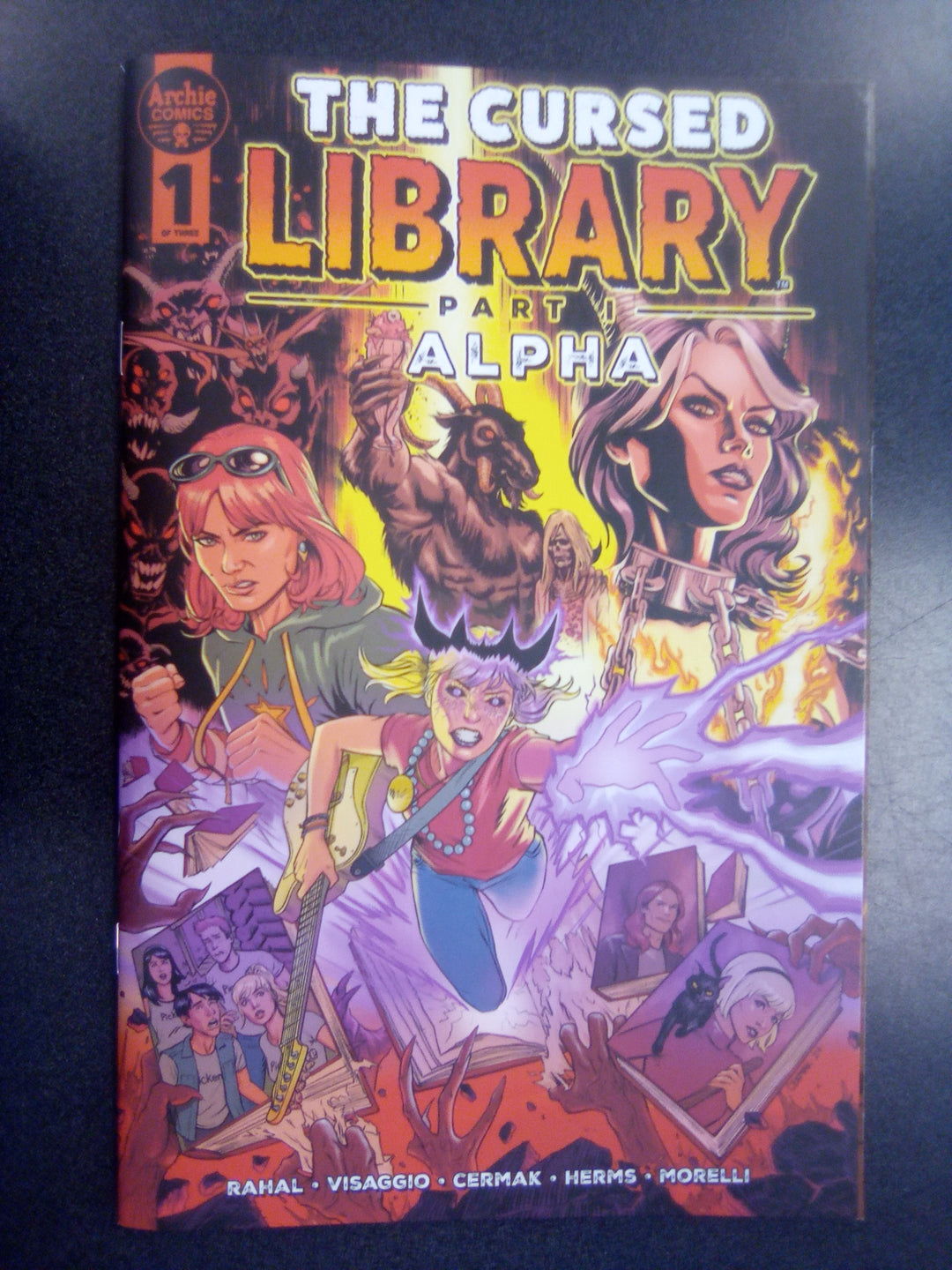 Cursed Library Alpha Cover A Craig Cermak