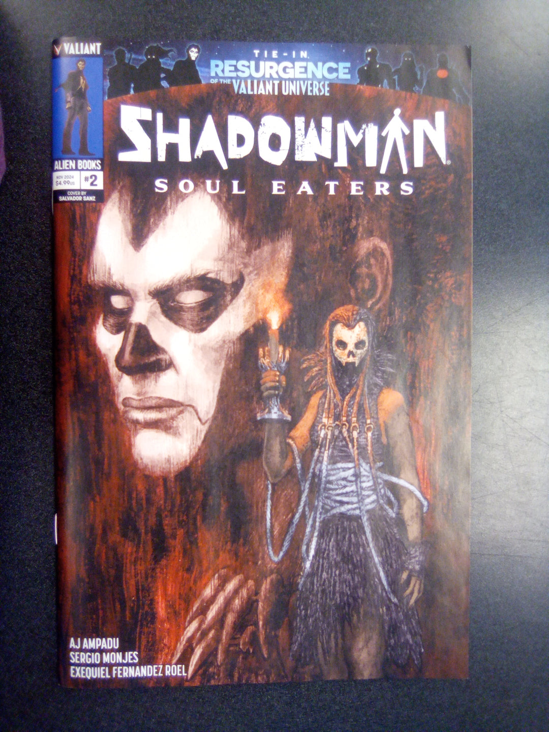 Shadowman Soul Eaters #2 (Of 4) Cover A Sanz