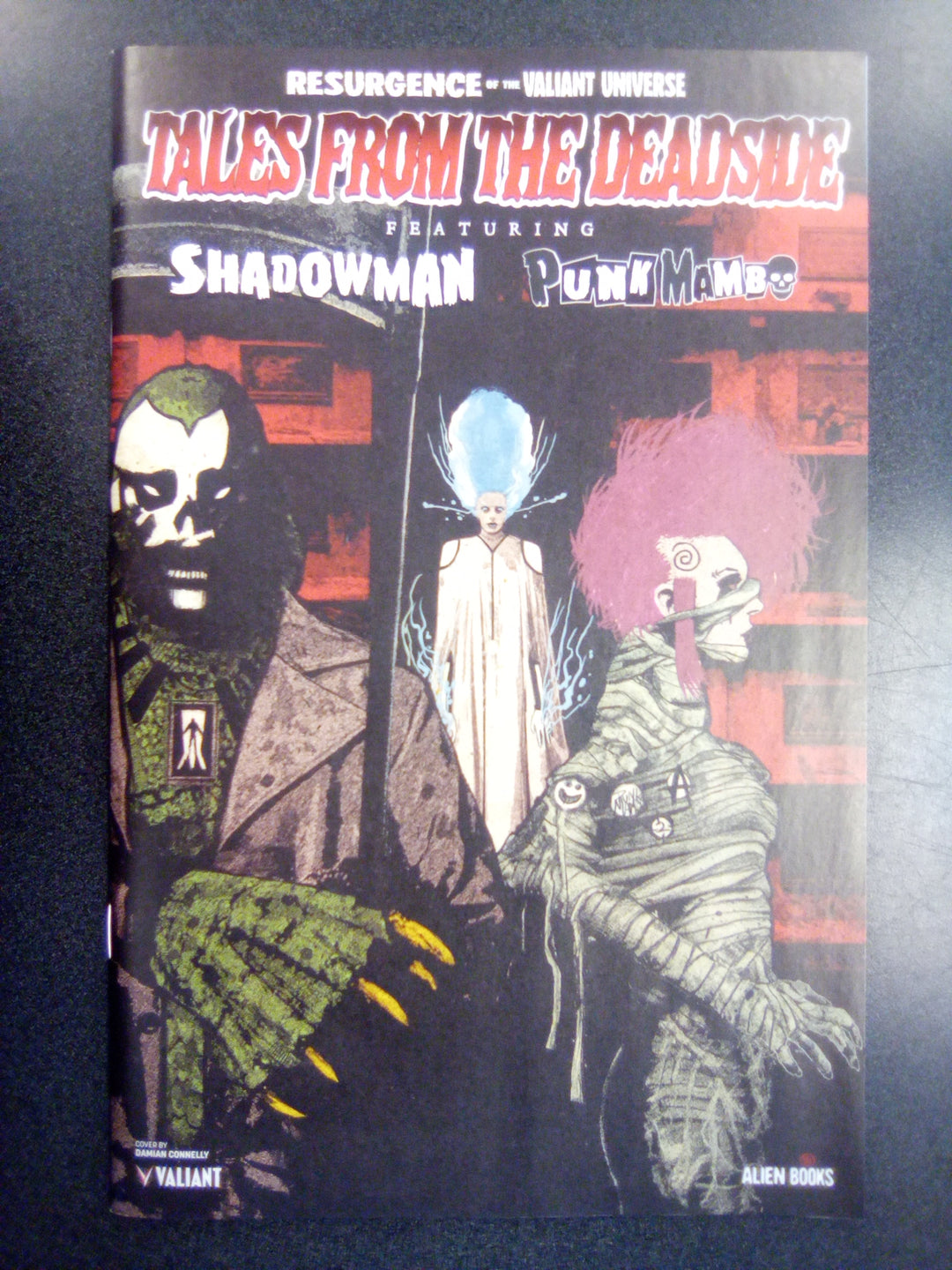 Shadowman & Punk Mambo Tales One Shot Cover B Connelly Monster