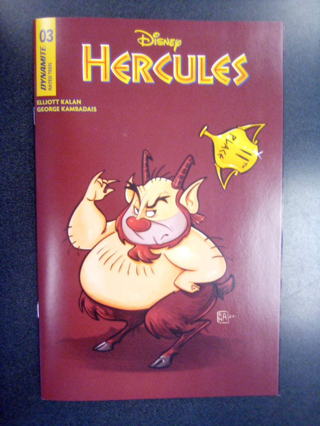 Hercules #3 Cover D Ranaldi Negative Space