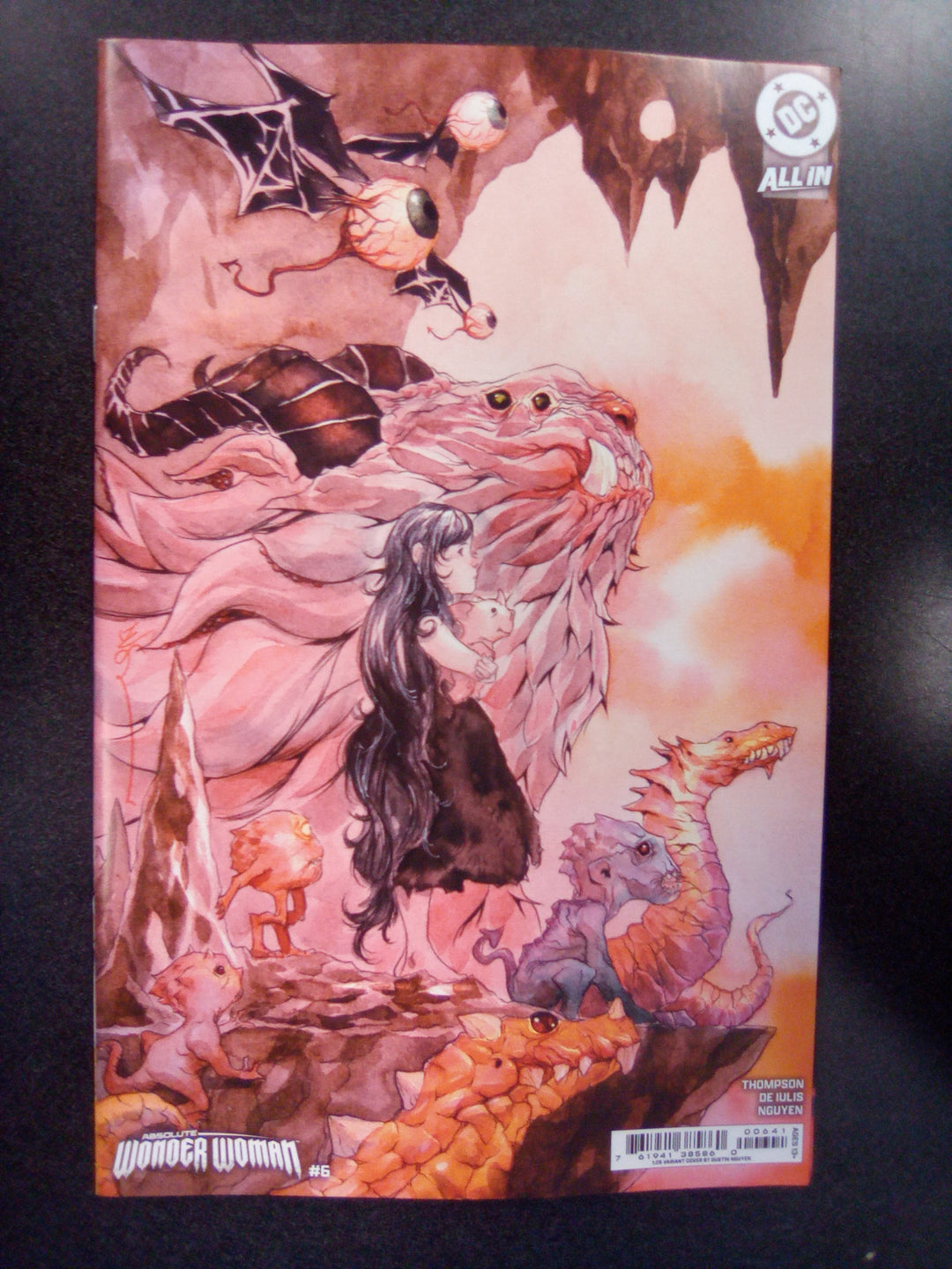 Absolute Wonder Woman #6 Cover F 1 in 25 Dustin Nguyen Card Stock Variant
