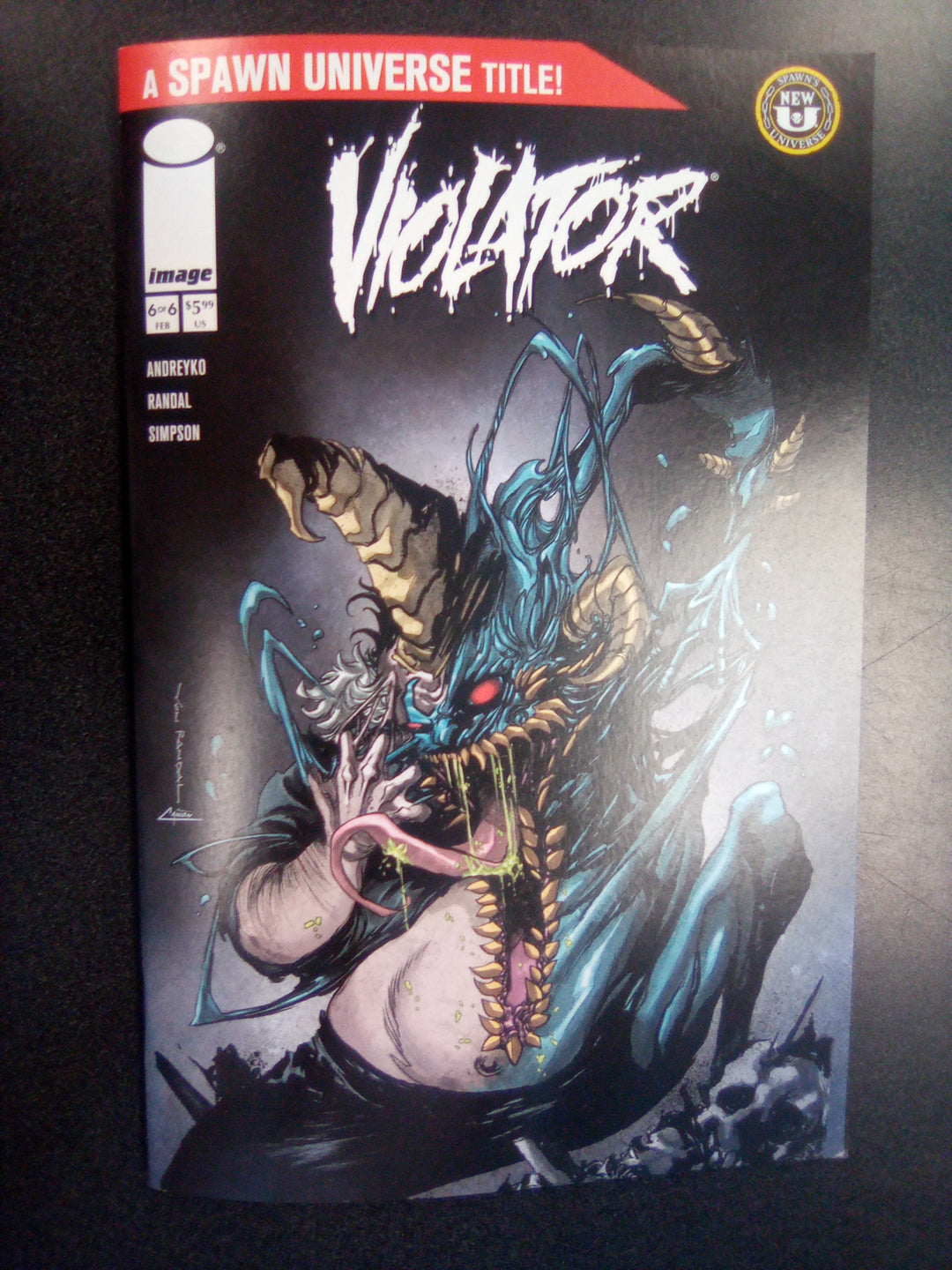 Spawn Violator #6 (Of 6) Cover A Von Randal
