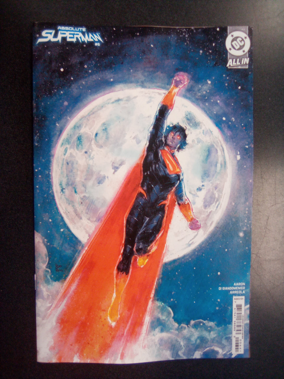 Absolute Superman #6 Cover D 1:25 Rod Reis Card Stock Variant