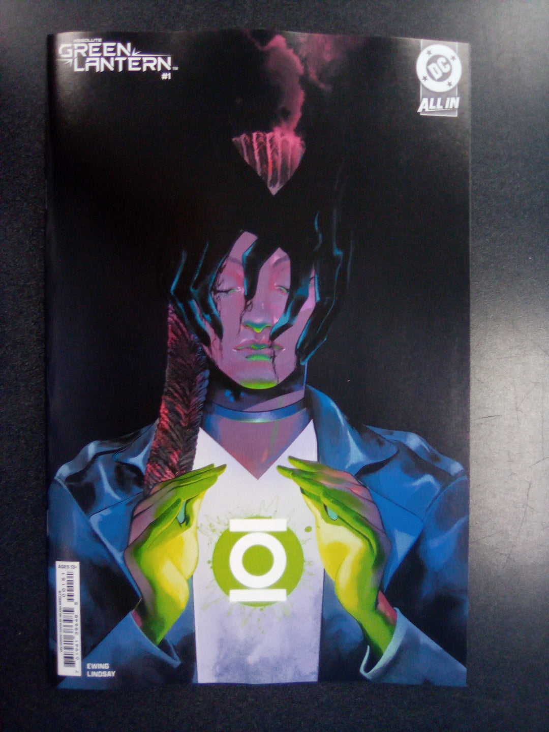 Absolute Green Lantern #1 Cover J 1 in 50 Helena Masellis Card Stock Variant