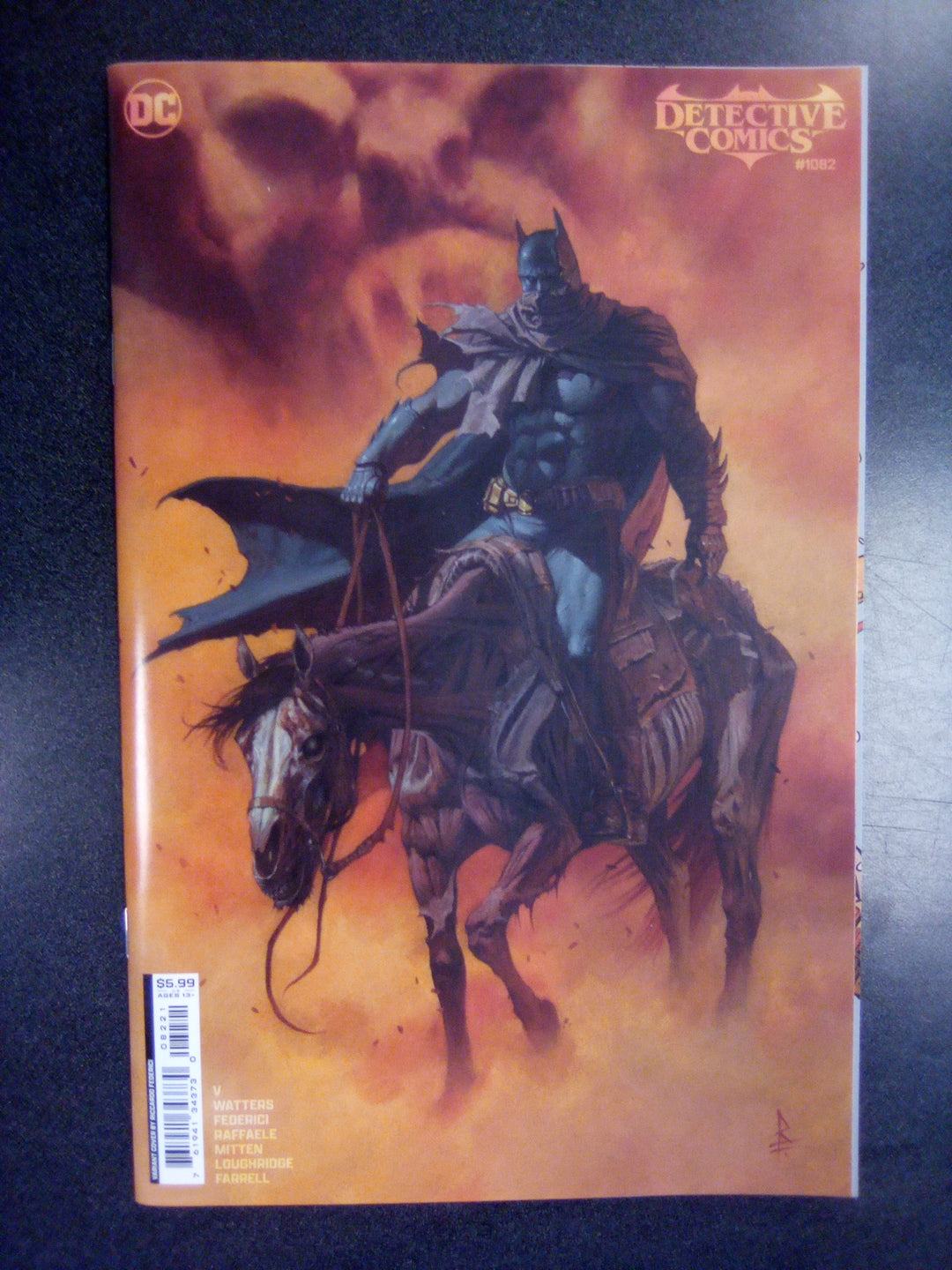 Detective Comics #1082 Cover B Riccardo Federici Card Stock Variant