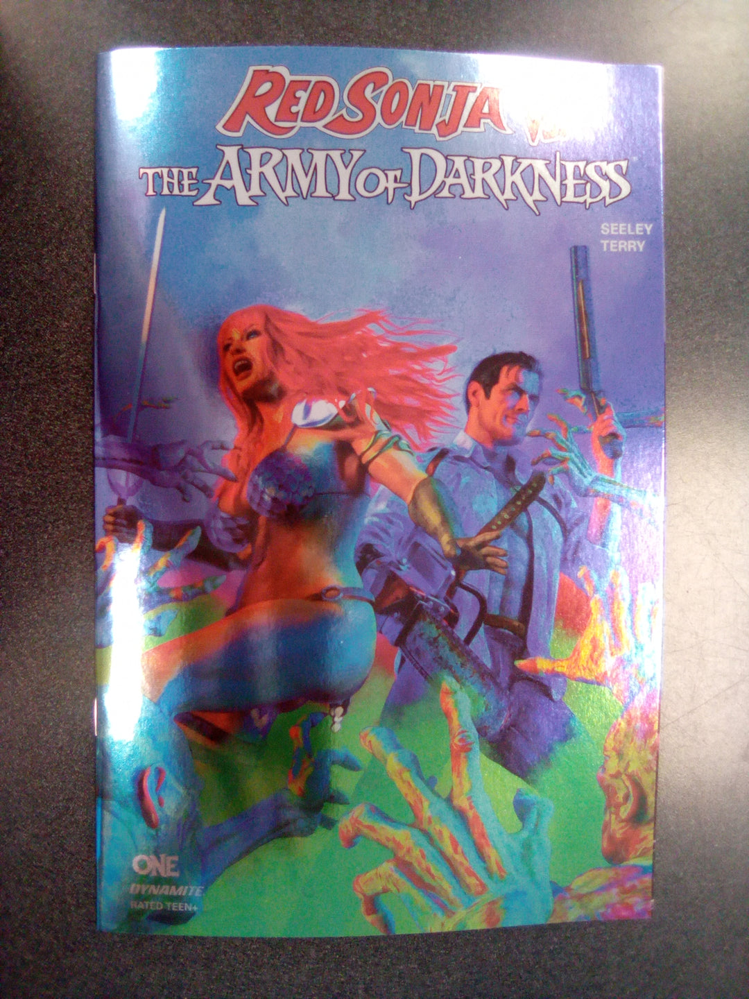 Red Sonja vs Aod #1 Cover E Spears Foil