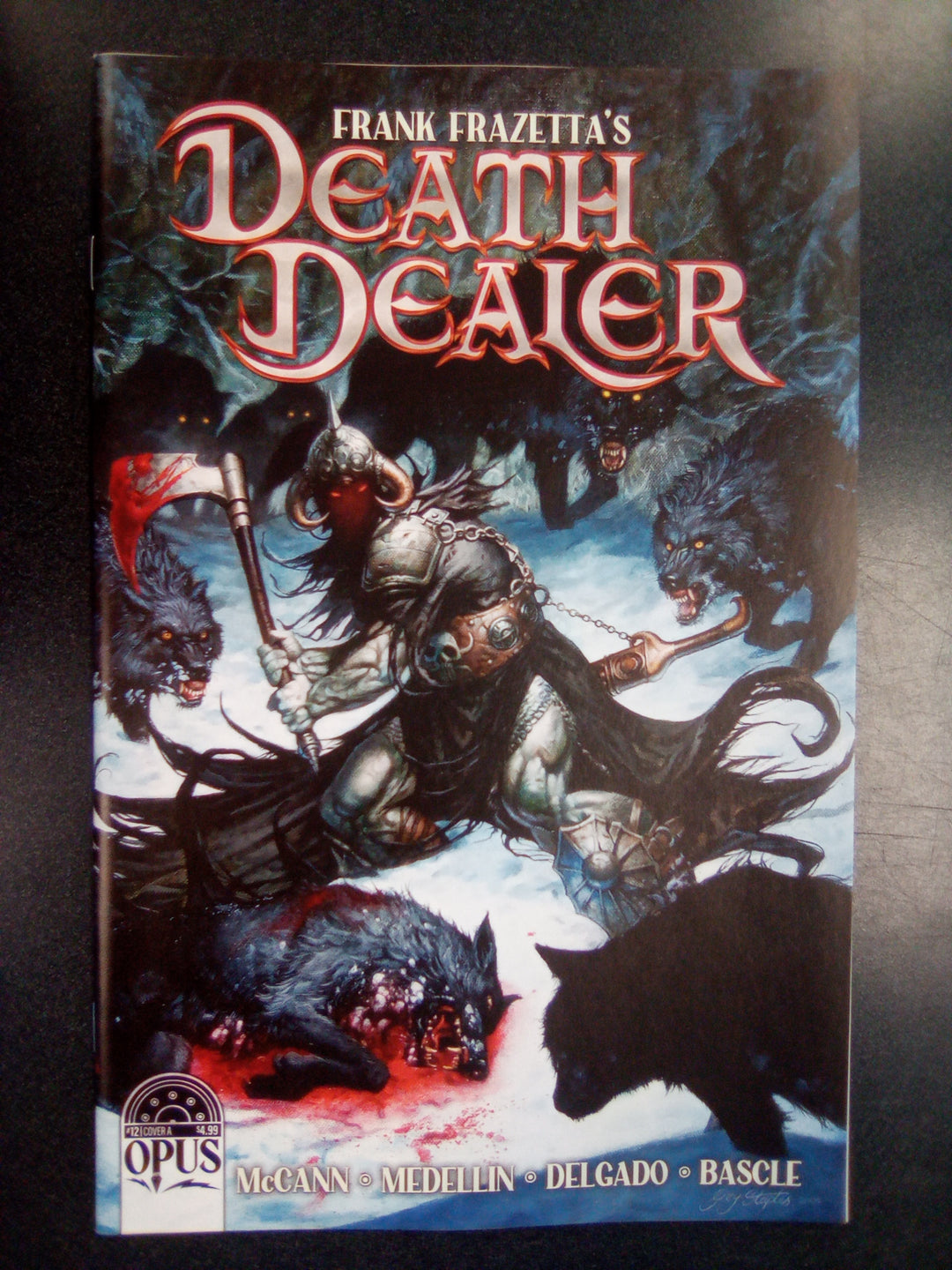 Frank Frazetta Death Dealer #12 Cover A Staples