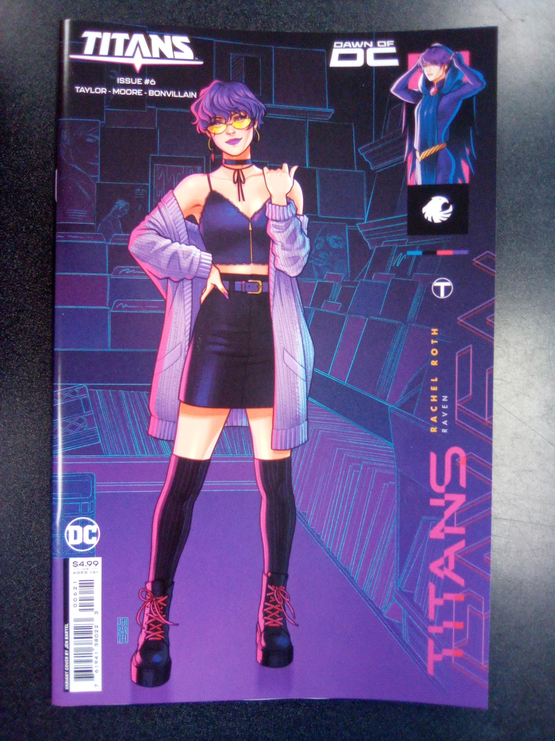 Titans #6 Cover B Jen Bartel Card Stock Variant