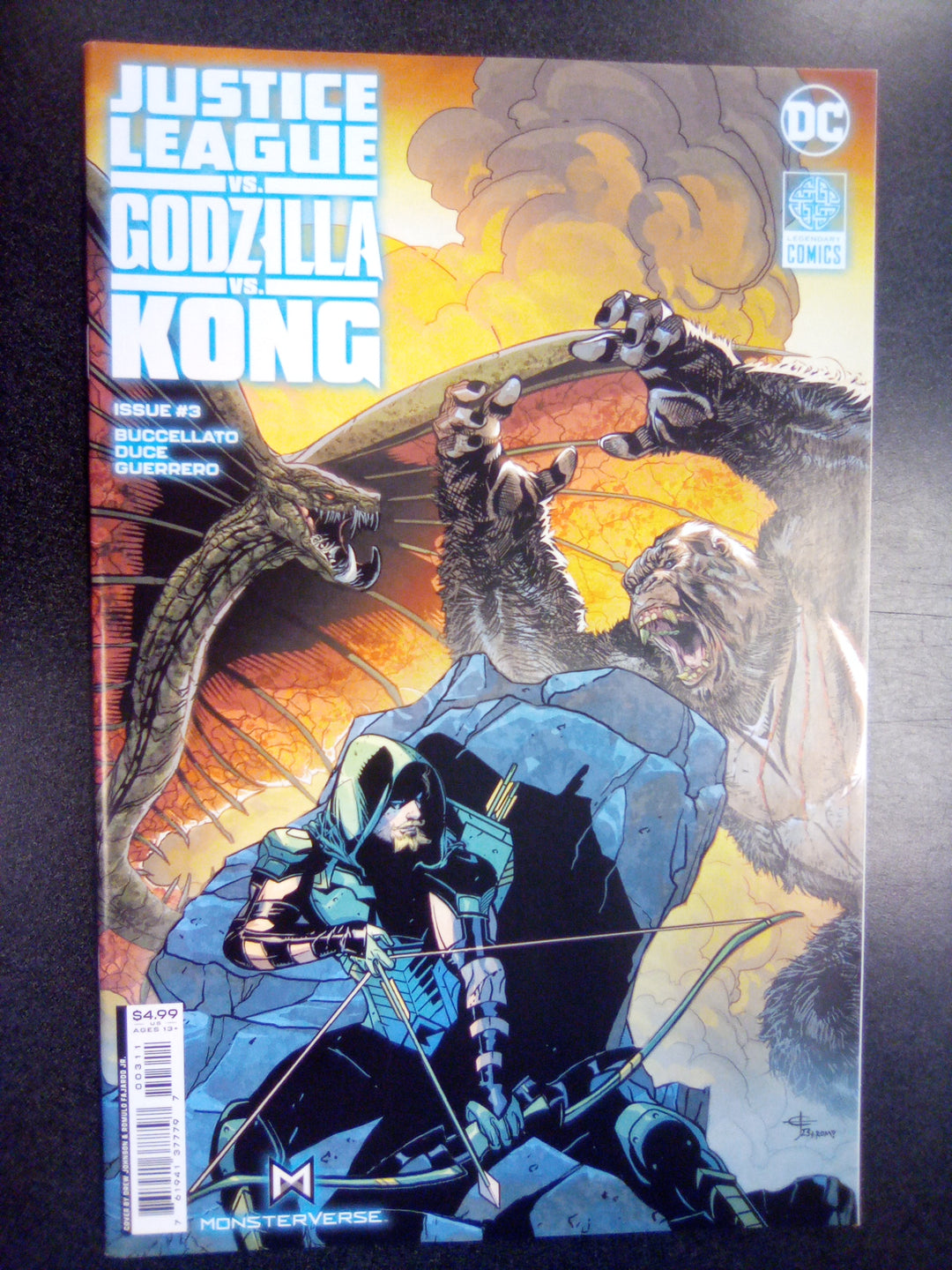 Justice League vs Godzilla vs Kong #3 (Of 7) Cover A Drew Johnson