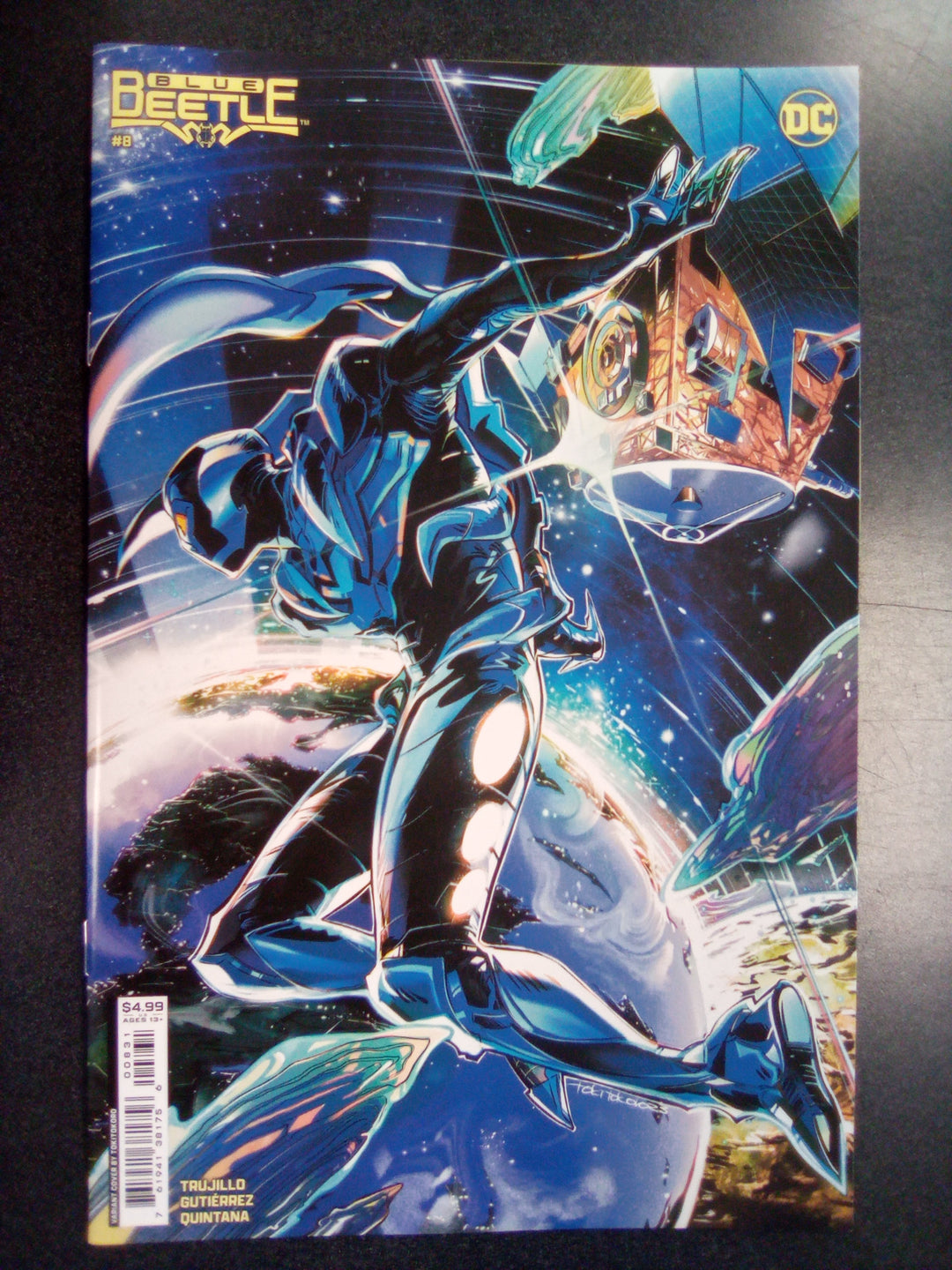 Blue Beetle #8 Cover B Tokitokoro Card Stock Variant