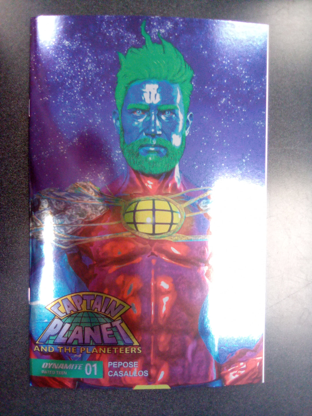 Captain Planet #1 Cover K 10 Copy Variant Edition Spears Foil