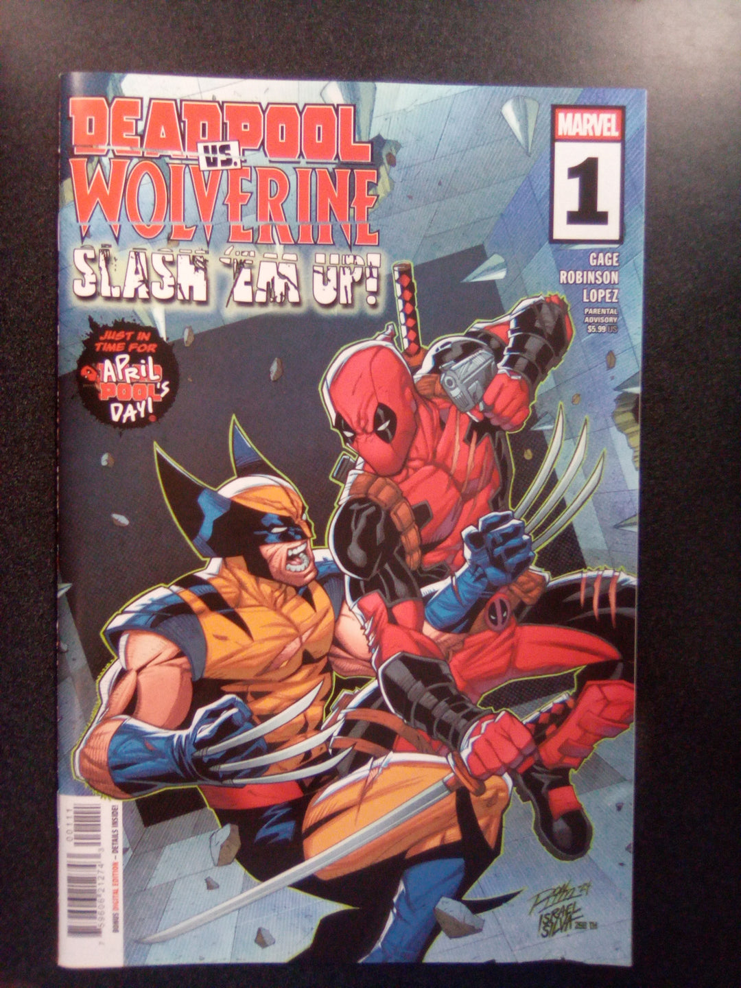 Deadpool vs. Wolverine: Slash 'Em Up #1