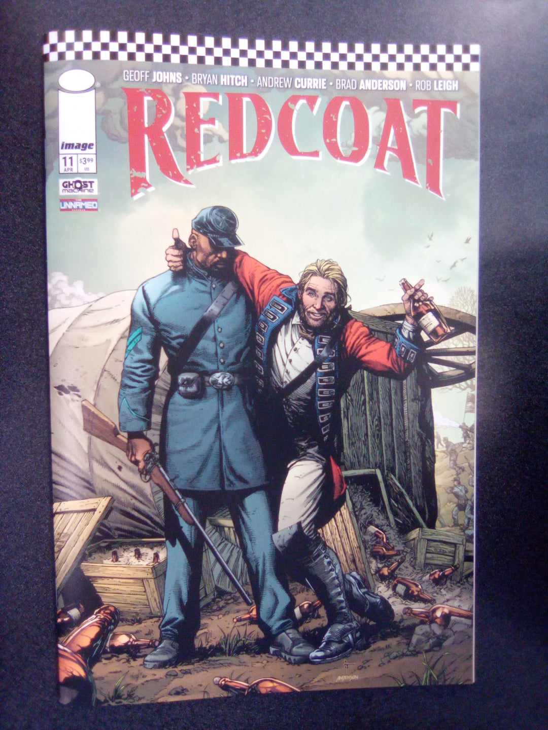 Redcoat #11 Cover B Gary Frank & Brad Anderson Variant