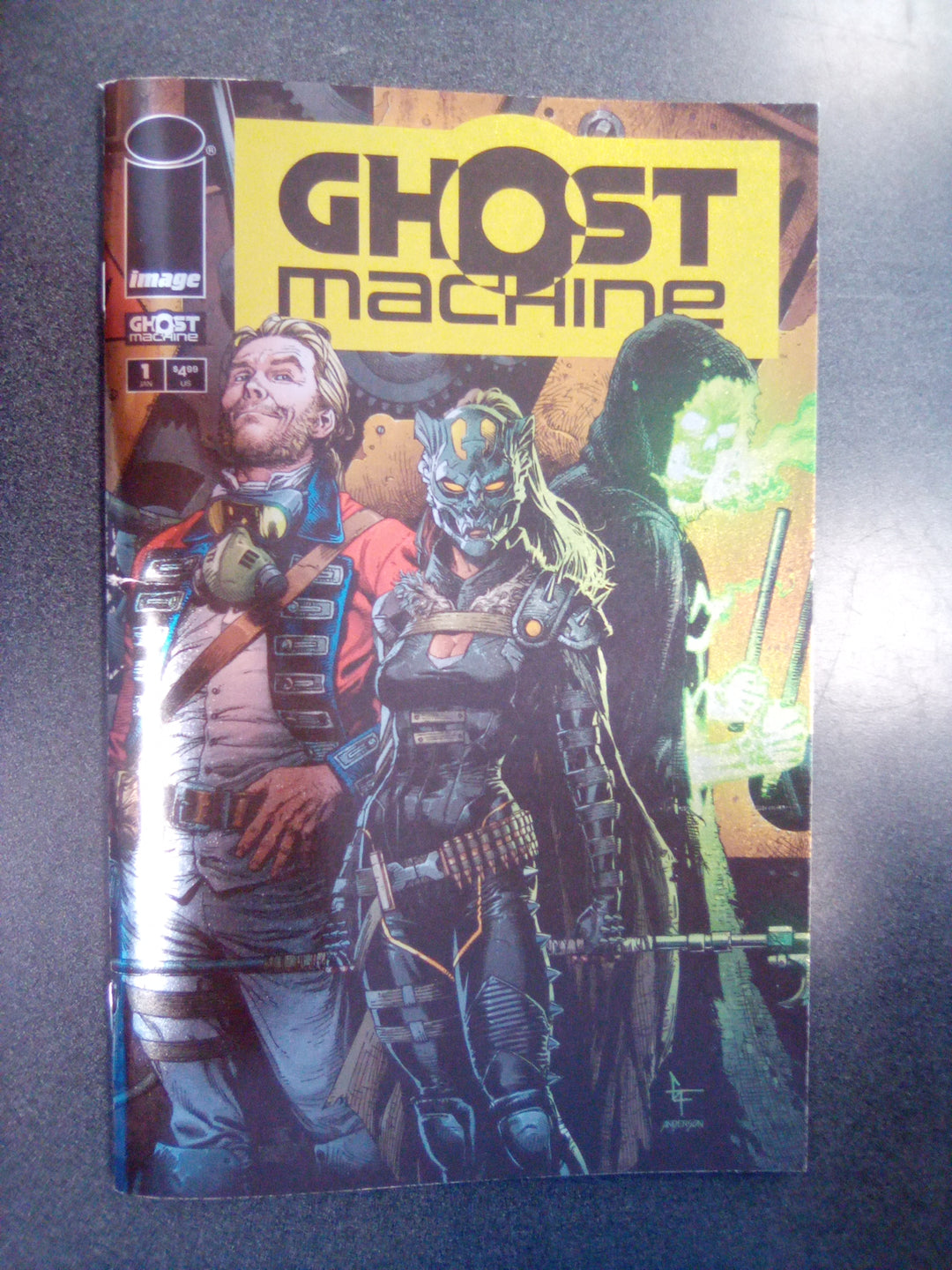 Ghost Machine (One Shot)  Cover B Gary Frank Foil Variant