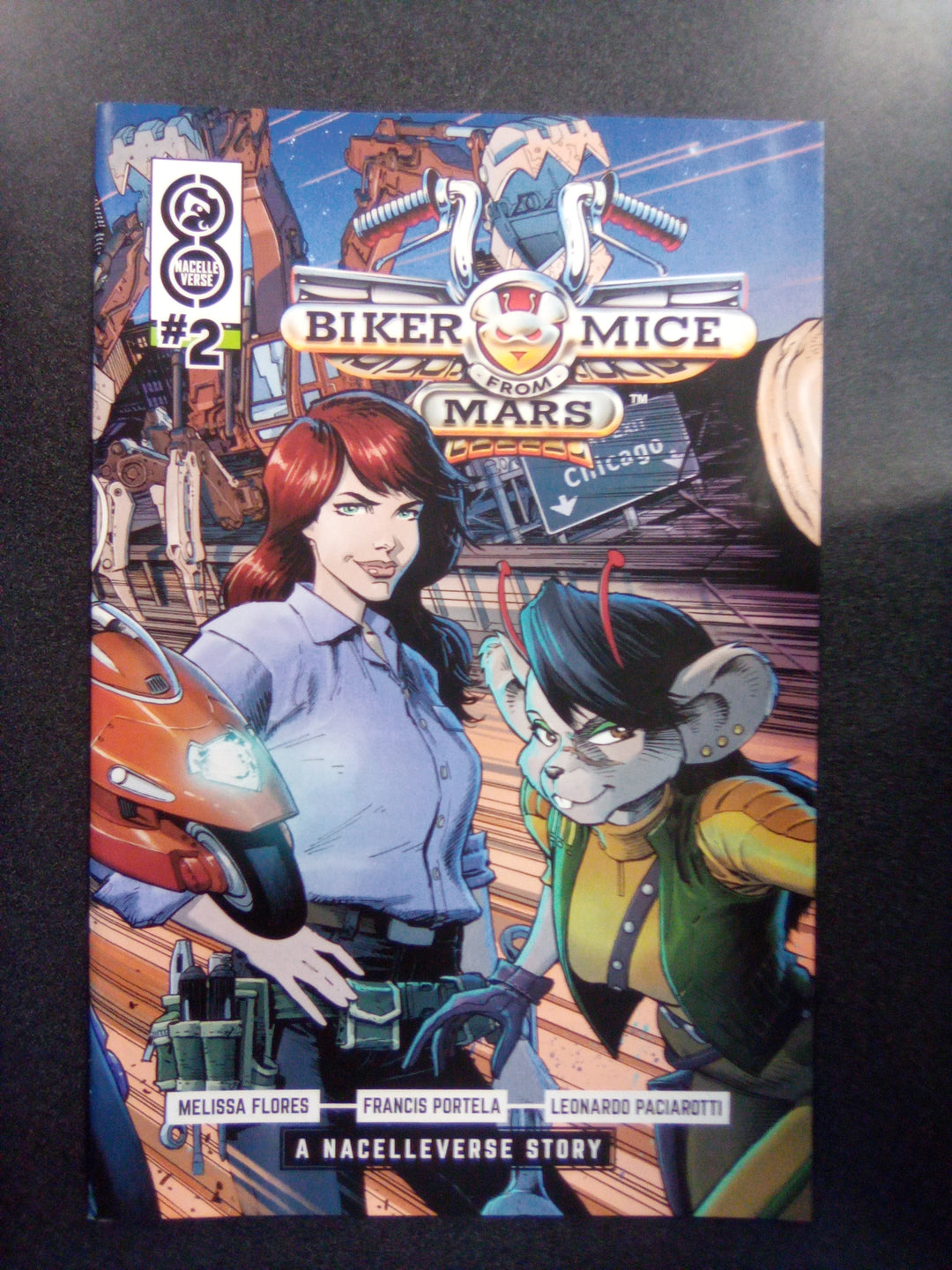 Biker Mice From Mars #2 (Of 3) Cover A Dustin Weaver