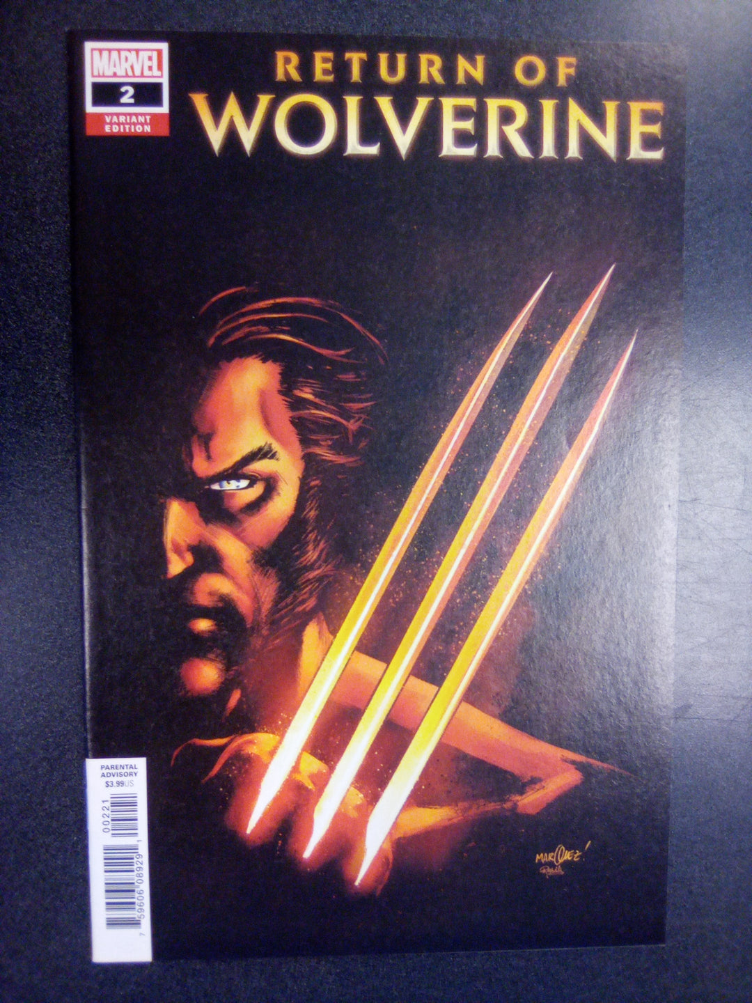Return Of Wolverine #2 (Of 5) Marquez Variant