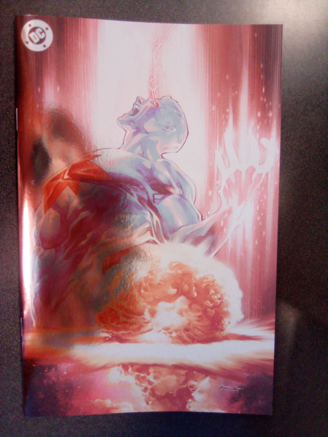 Justice League The Atom Project #1 (Of 6) Cover D Stephen Segovia Foil Variant
