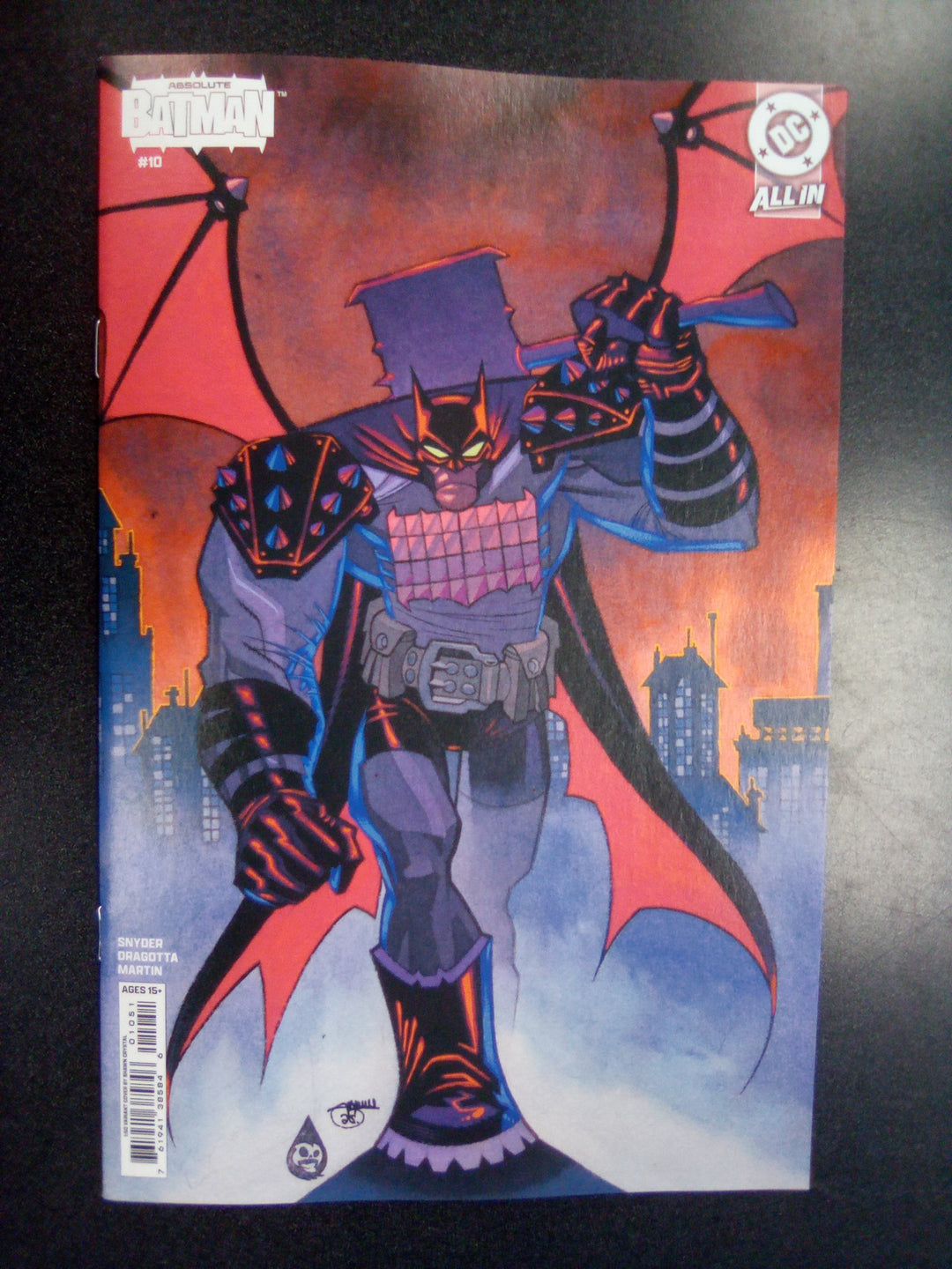 Absolute Batman #10 Cover E 1 in 50 Shawn Crystal Card Stock Variant