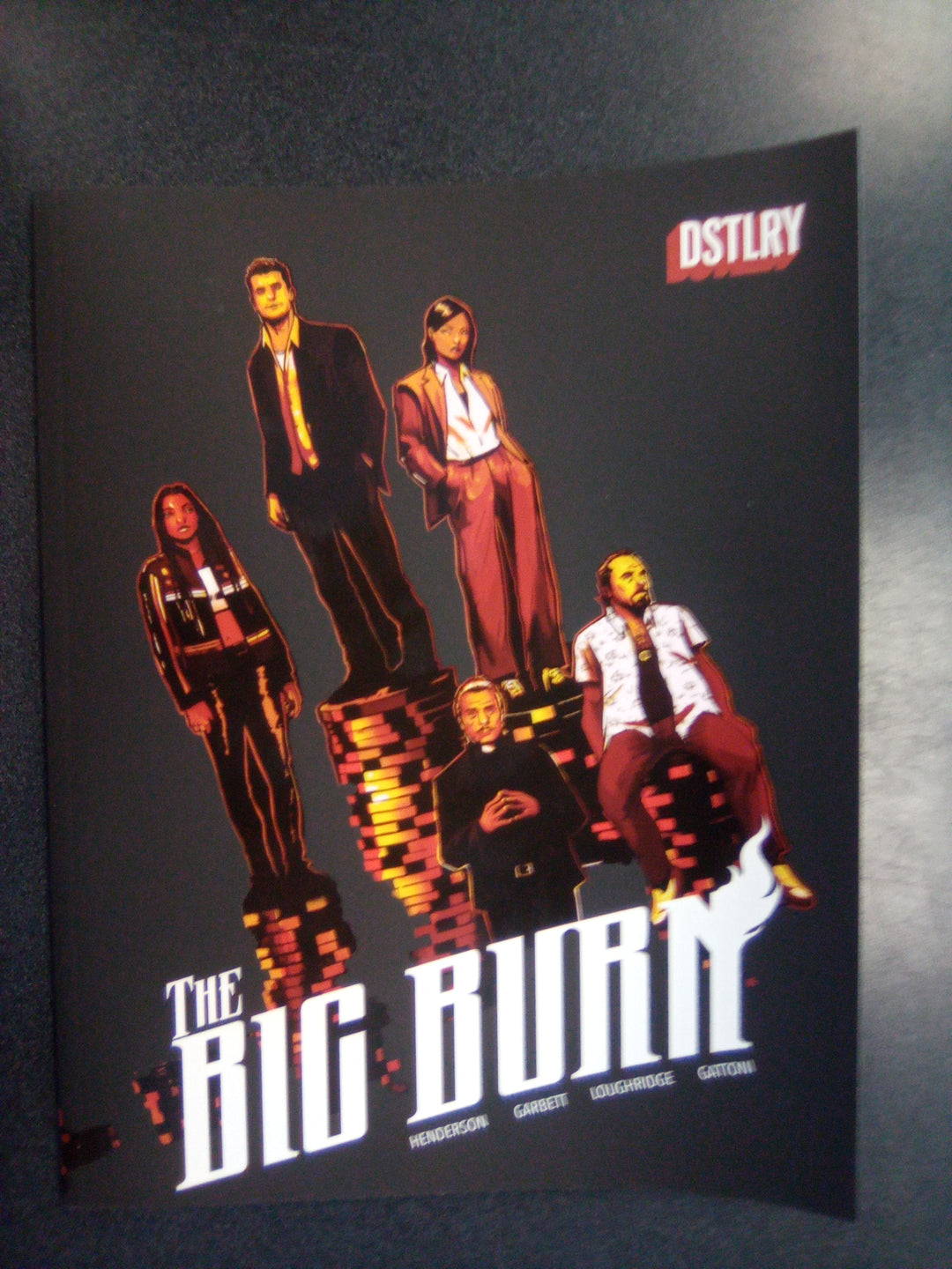 Big Burn #3 Cover A Garbett