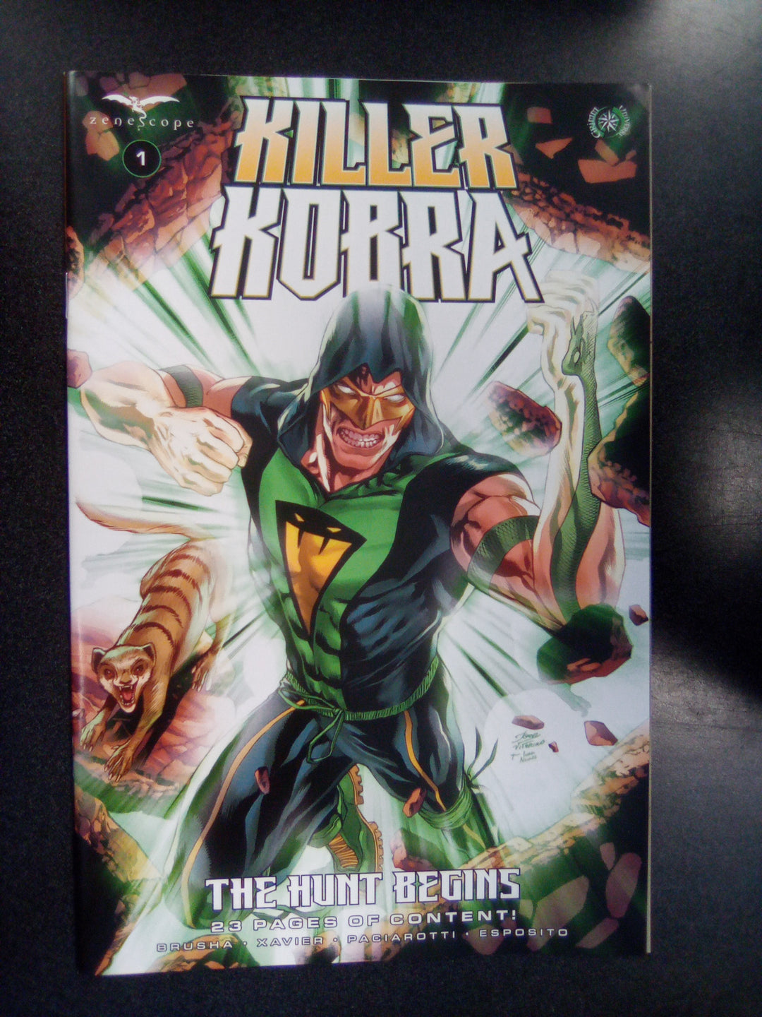 Killer Kobra Hunt Begins #1 (Of 3) Cover A  Igor Vitorino