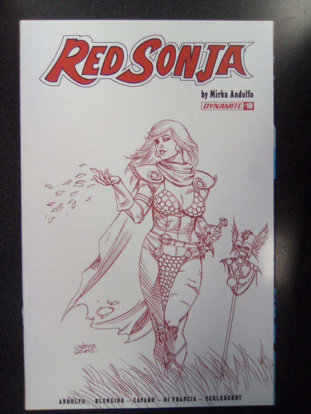 Red Sonja (2021) #10 Cover Q 10 Copy Foc Variant Edition Linsner Fiery Re
