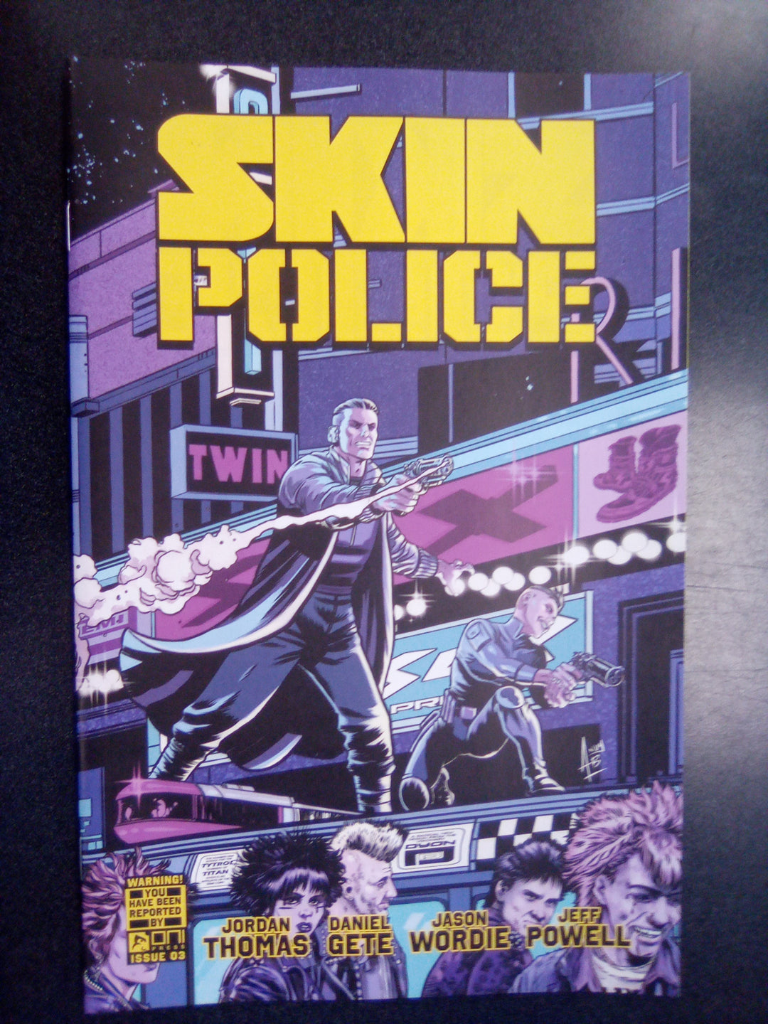 Skin Police #3 (Of 4) Cover B Andy Belanger Variant (Mature)