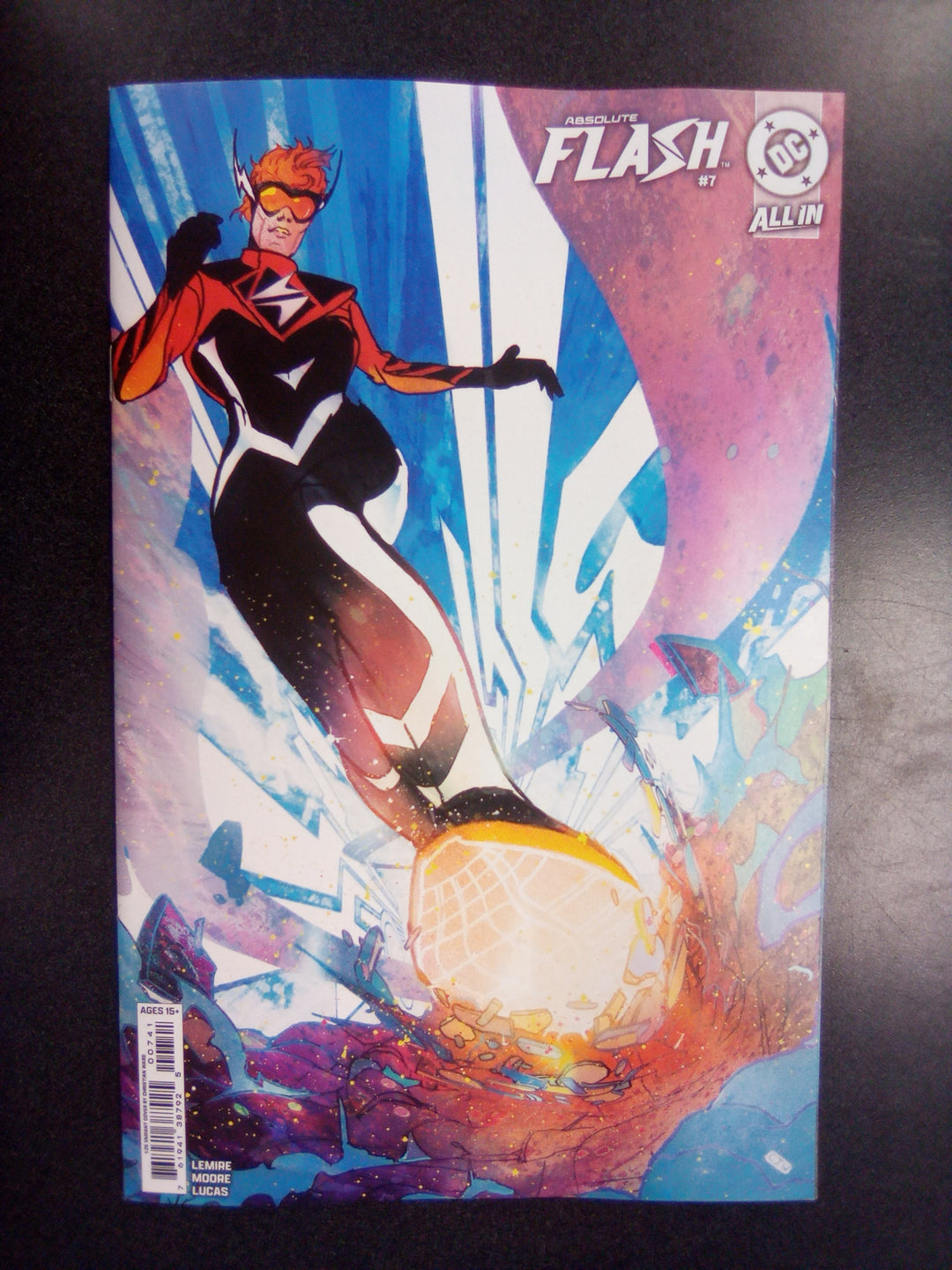 Absolute Flash #7 Cover D 1 in 25 Christian Ward Card Stock Variant