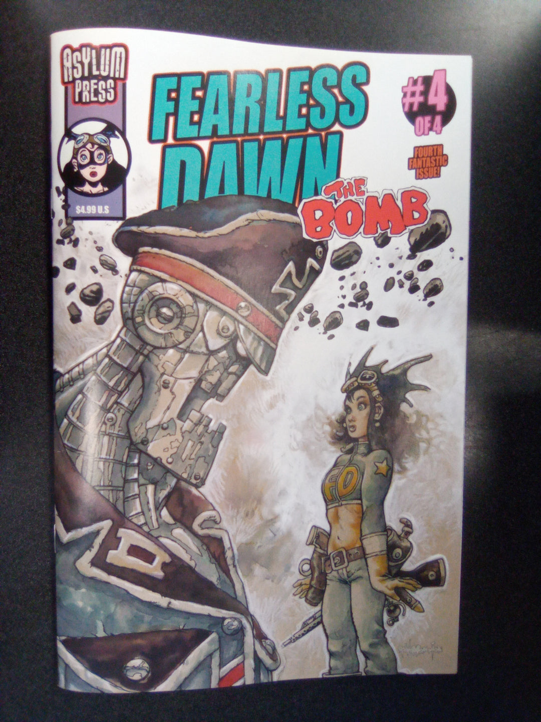 Fearless Dawn The Bomb #4 (Of 4) Cover A Mannion