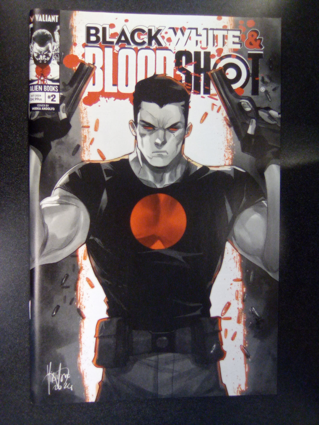 Black White & Bloodshot #2 (Of 4) Cover A Andolfo