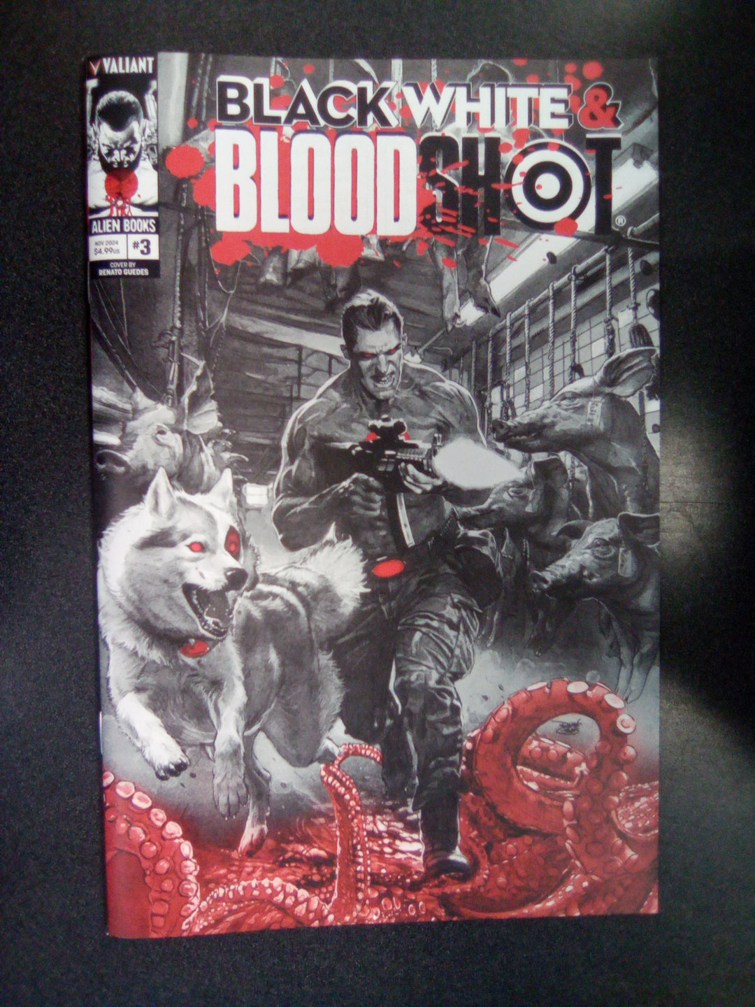 Black White & Bloodshot #3 (Of 4) Cover A Guedes