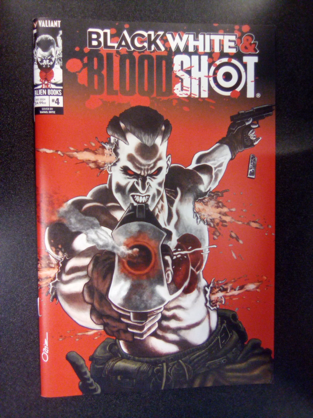 Black White & Bloodshot #4 (Of 4) Cover A Ortiz