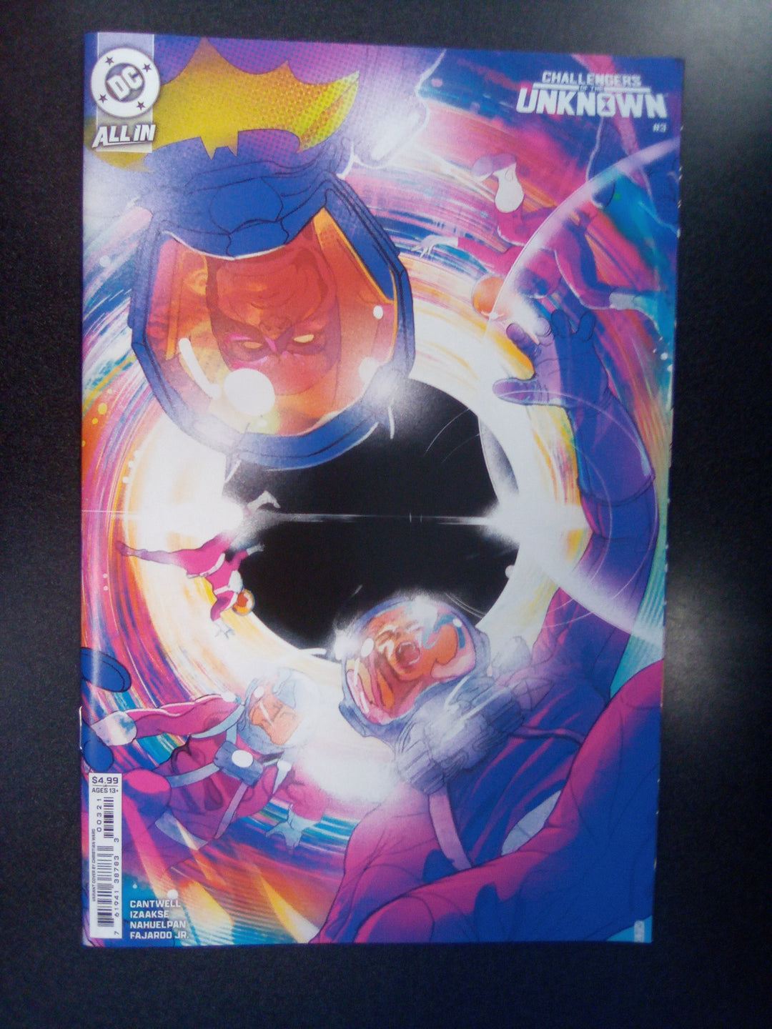 Challengers Of The Unknown #3 (Of 6) Cover B Christian Ward Card Stock Variant