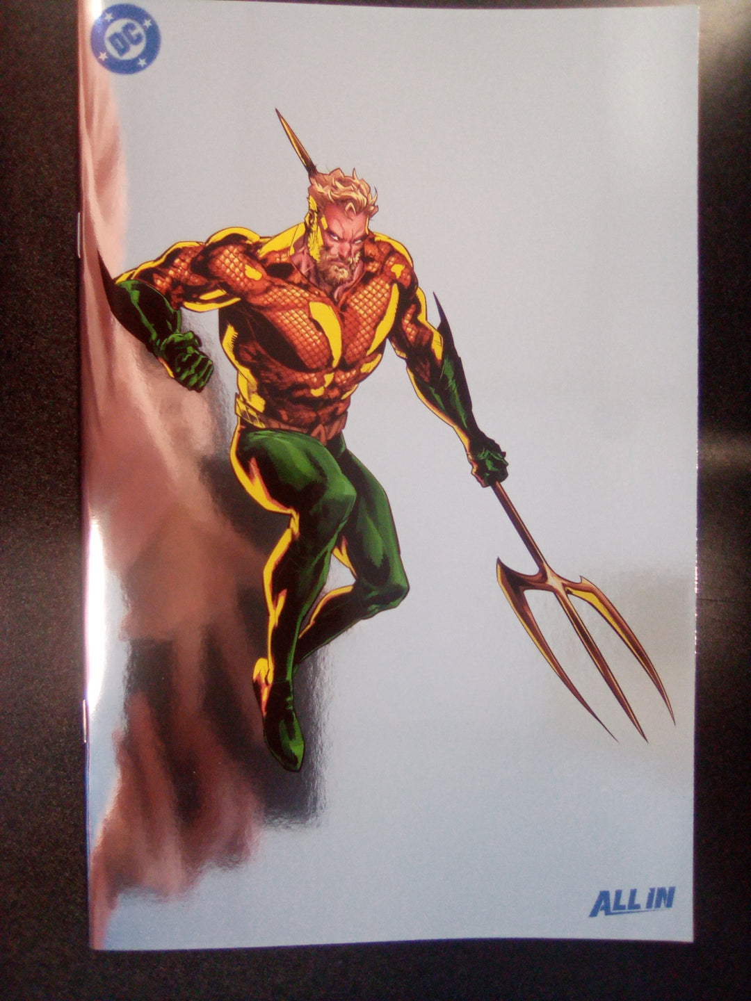 Aquaman #1 Cover H Fico Ossio All In Foil Variant