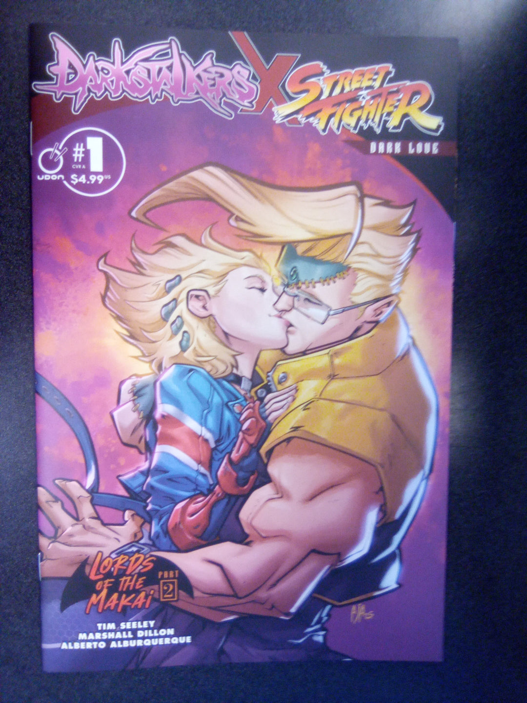 Darkstalkers X Street Fighter Dark Love #1 (One Shot) Cover A Alberto Alburquerque